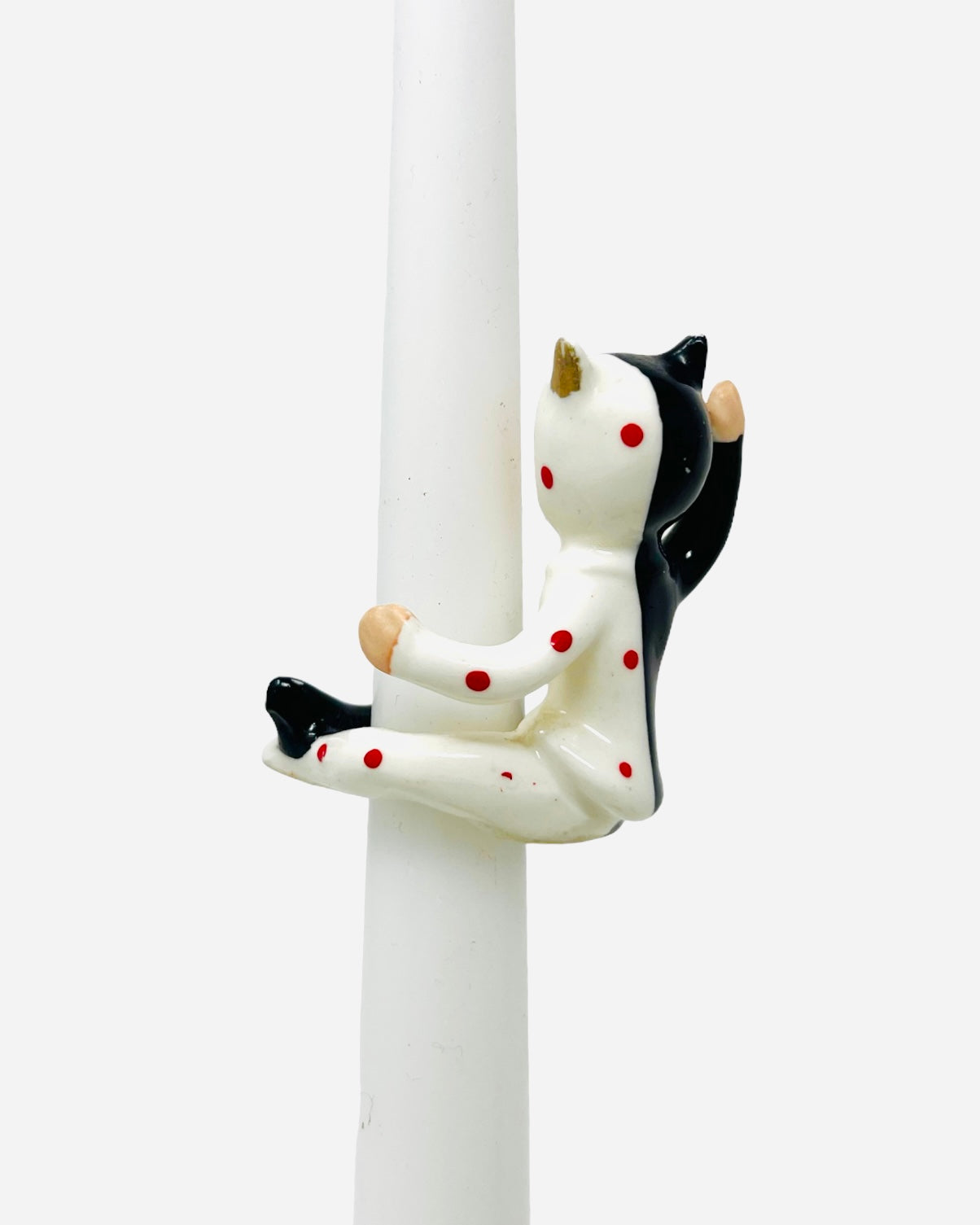 Vintage Cheeky Devil Candle Huggers, 1950s