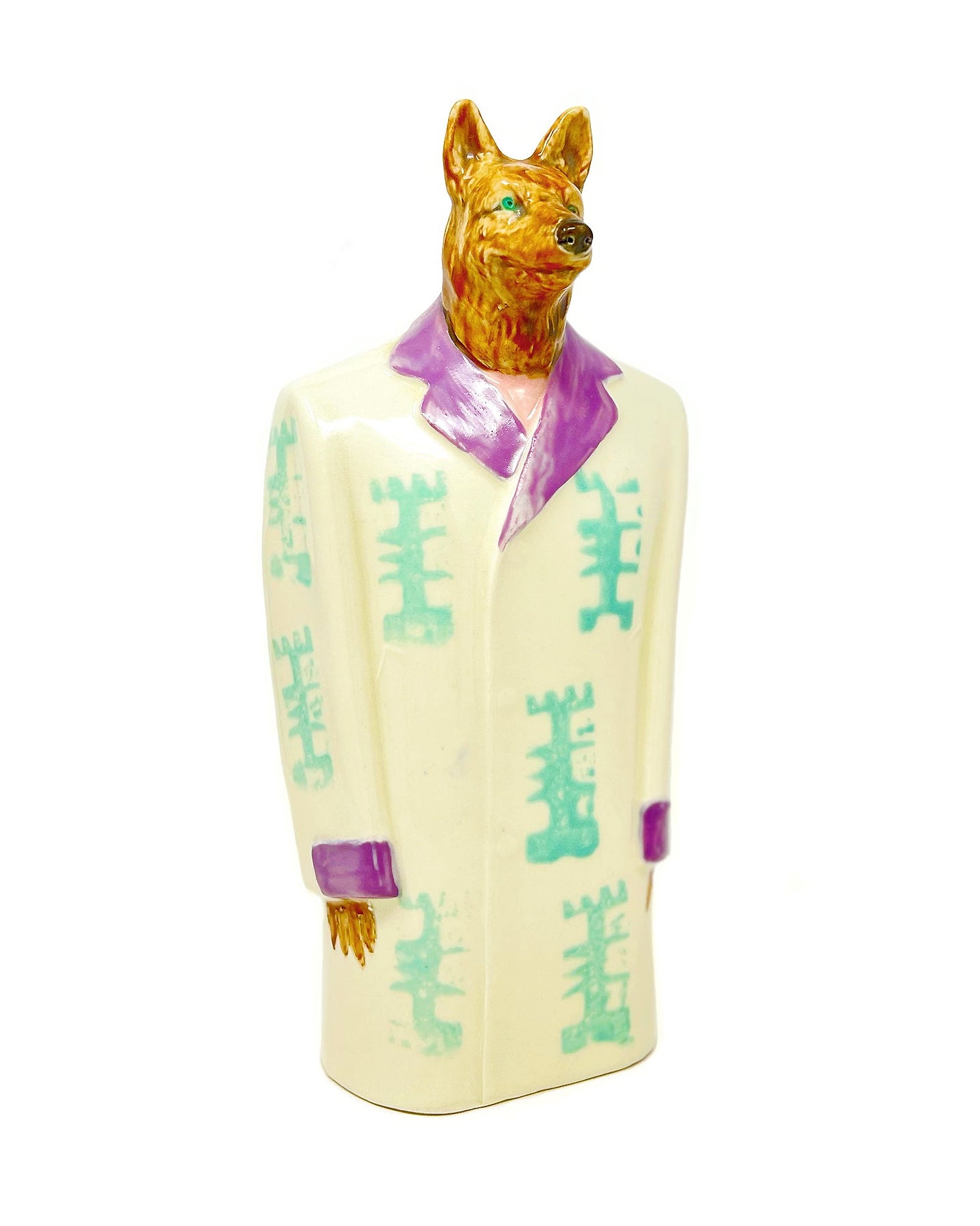Vintage Dressy Dog Coin Bank