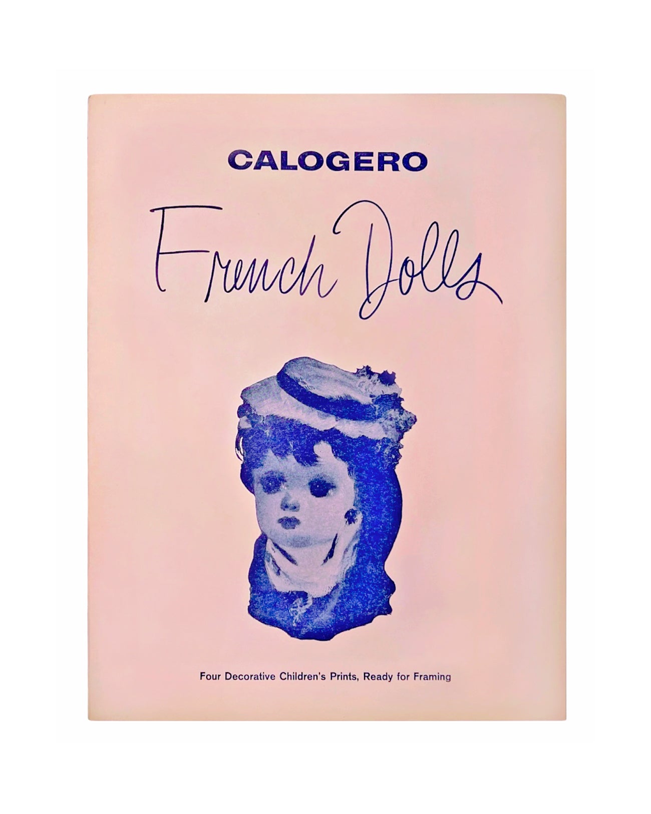 Vintage ‘French Dolls’ Lithograph Set by Jean Calogero, 1960s