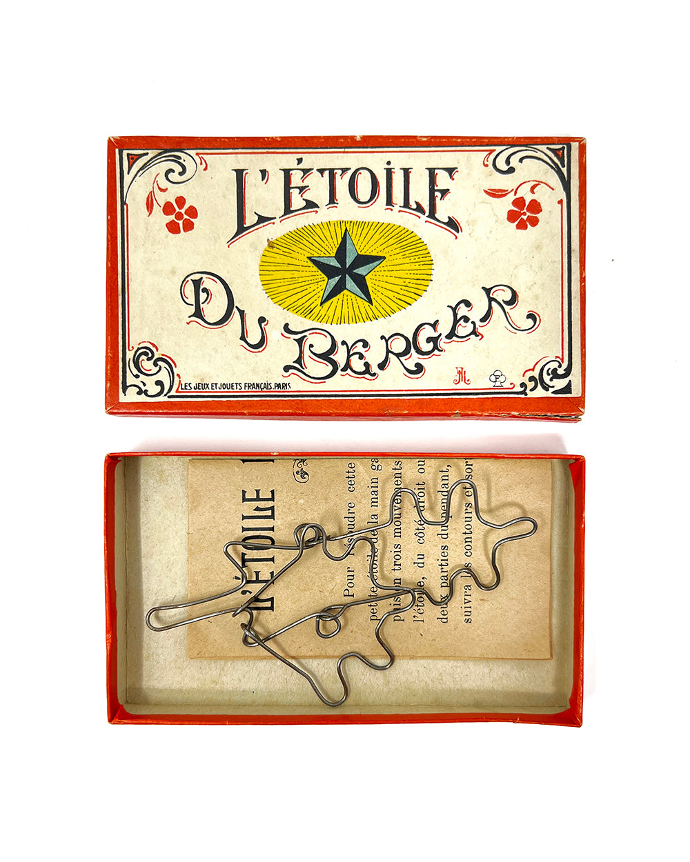 Antique French Tanglement Puzzle c.1900 – "L'Etoile du Berger"