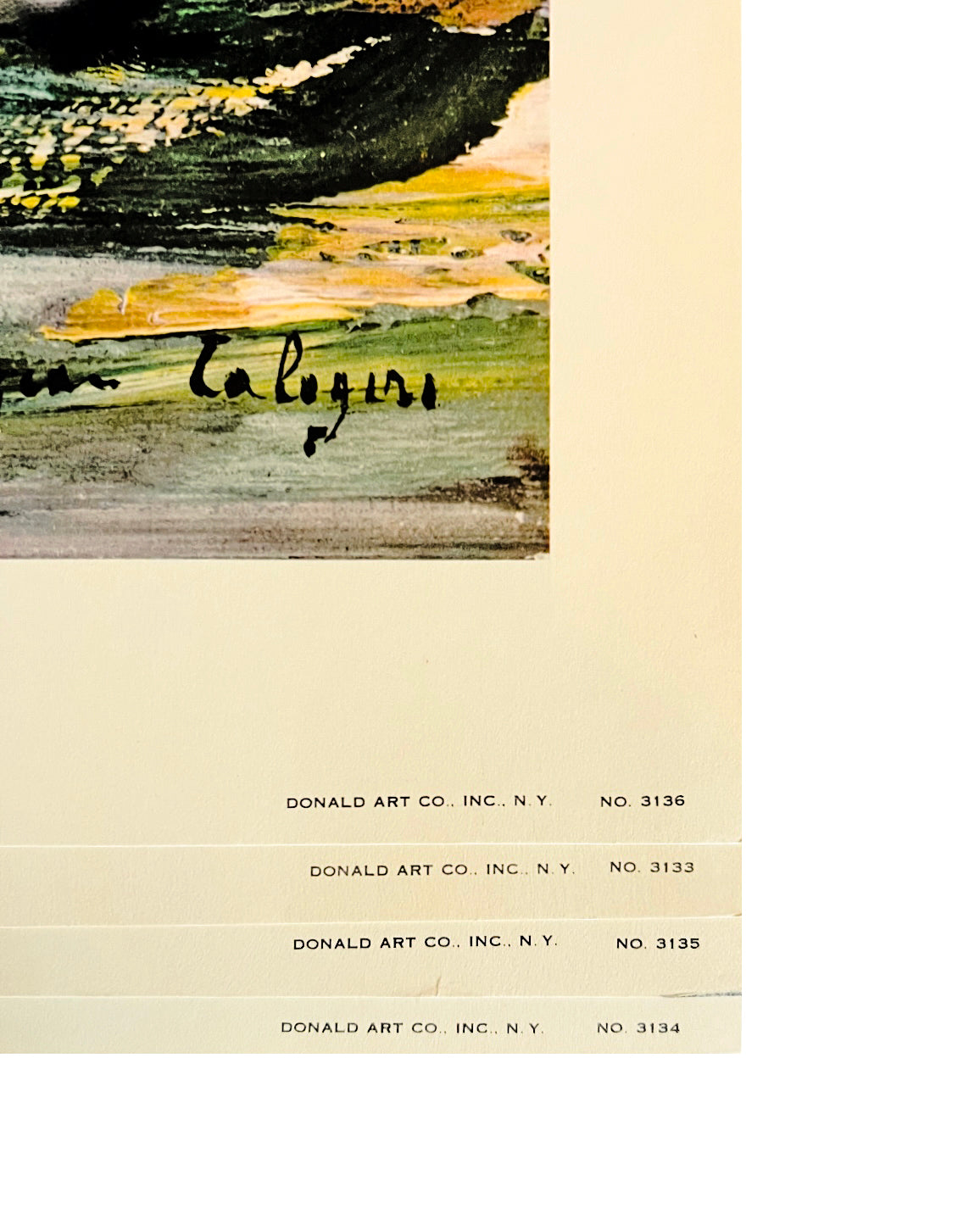 Vintage ‘French Dolls’ Lithograph Set by Jean Calogero, 1960s