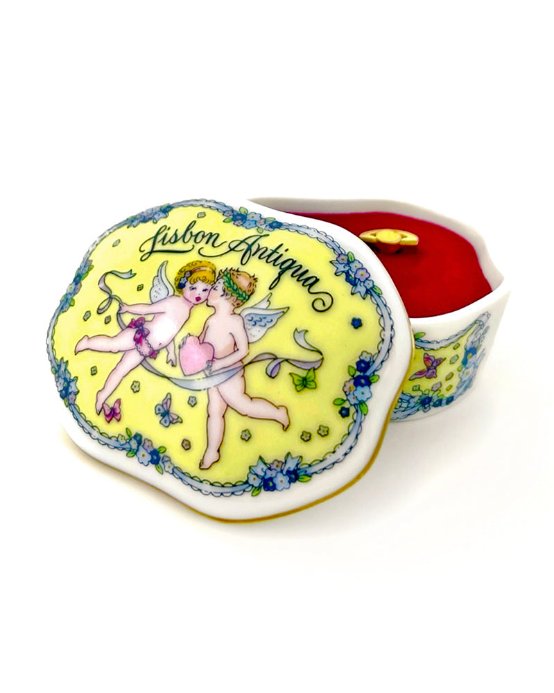 Vintage Lisbon Lovers Music Box, 1984