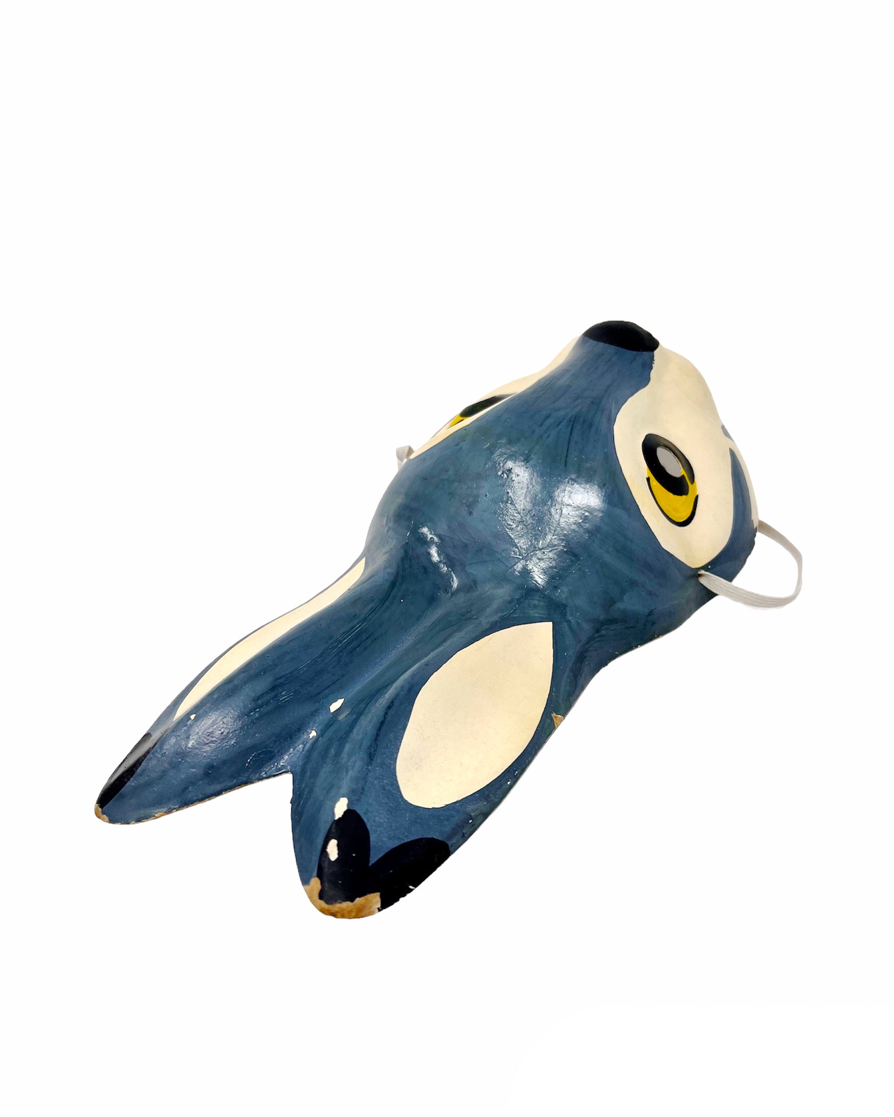 Vintage Papier-Mâché Rabbit Mask
