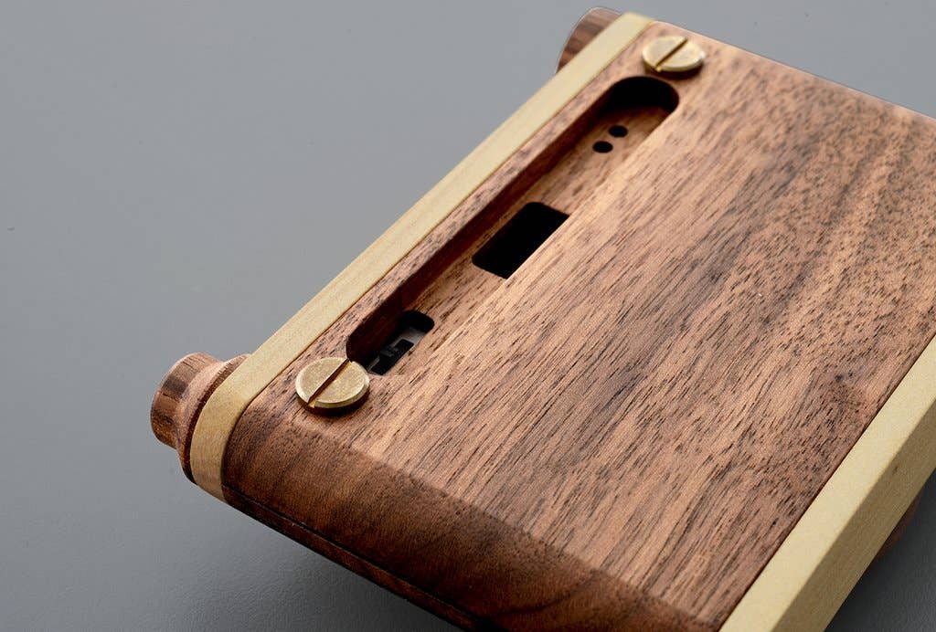 Single-Lense Wooden Digital Camera-Vintage 8MP
