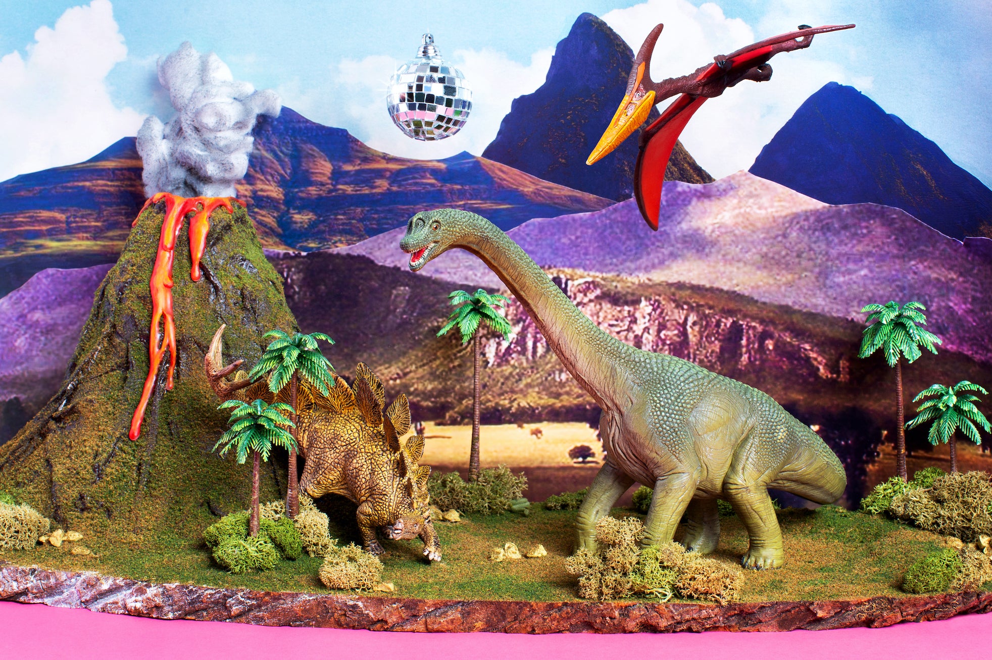 Dino Discotheque 100-Piece Puzzle