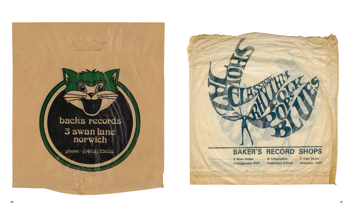 A–Z of Record Shop Bags: 1940s to 1990s