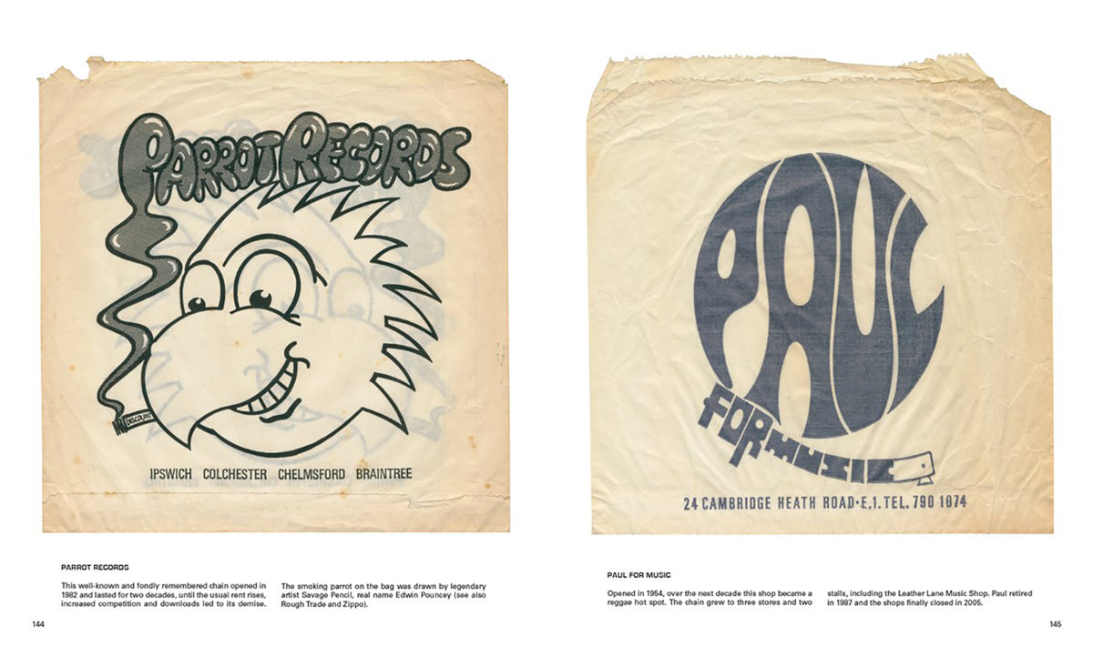 A–Z of Record Shop Bags: 1940s to 1990s