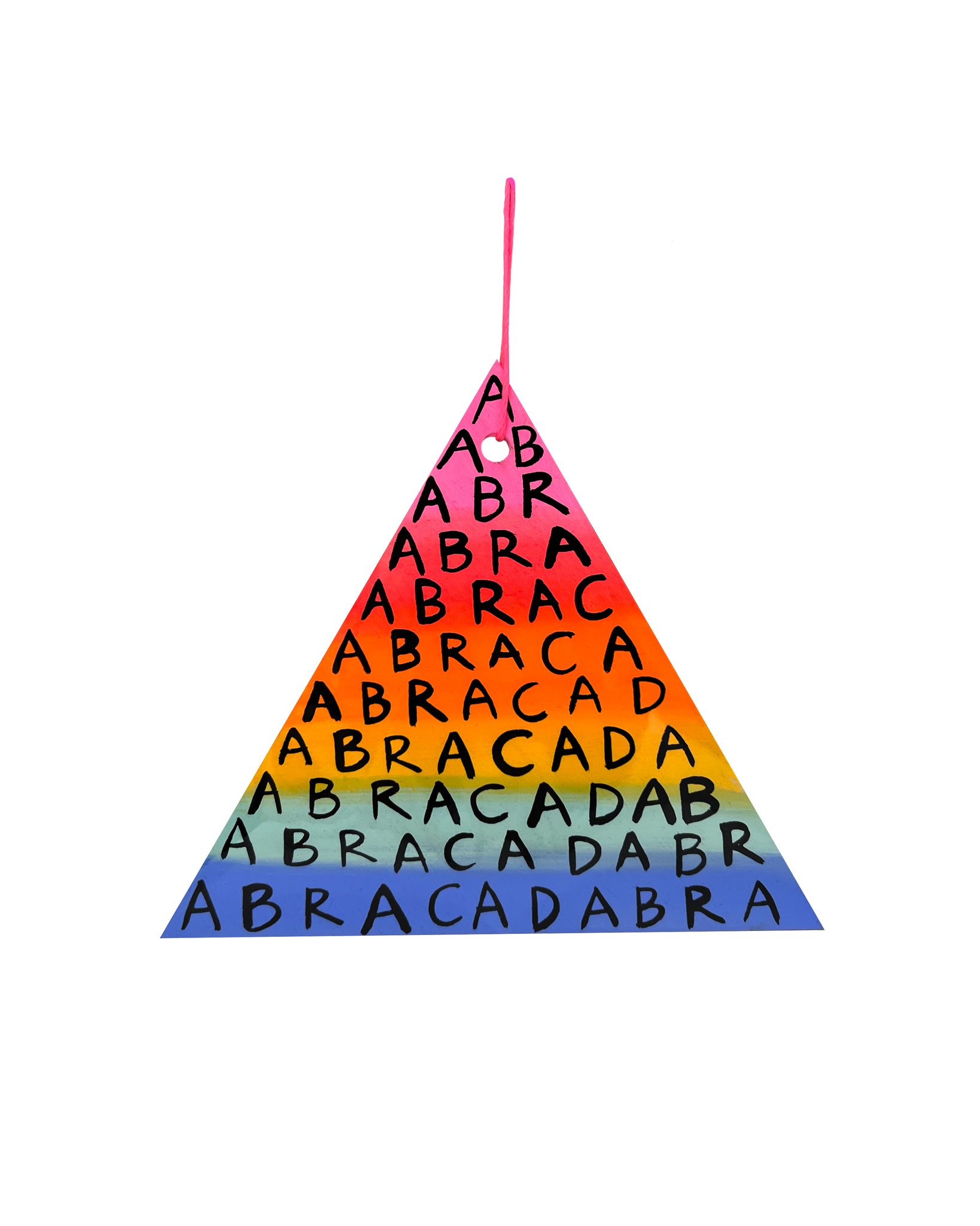 Abracadabra Hand-Painted Charm