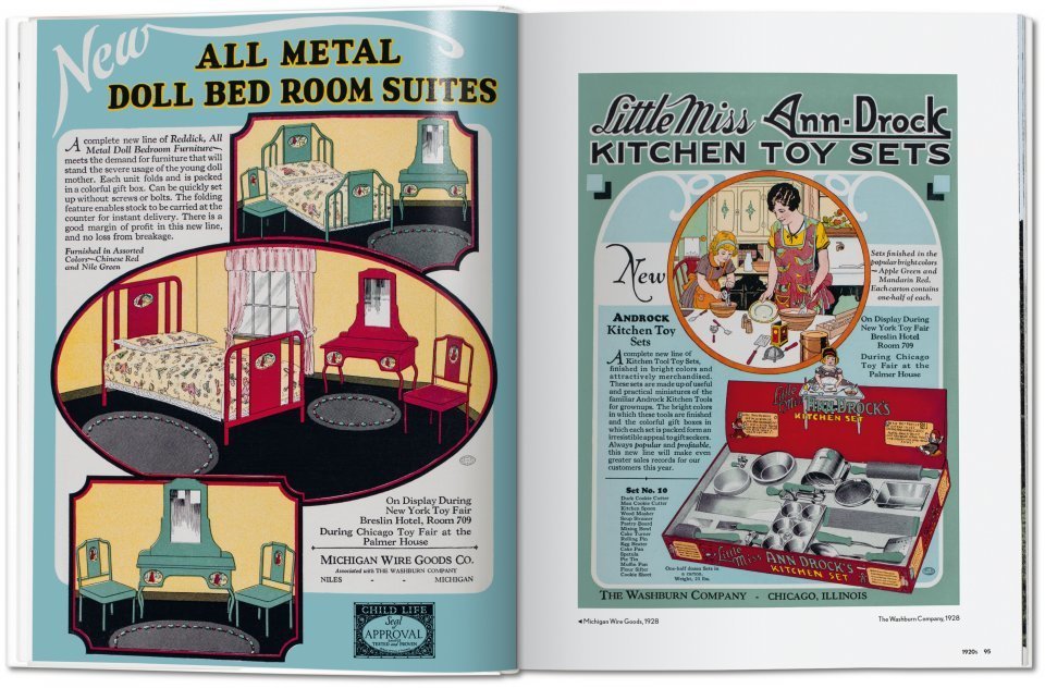 Toys: 100 Years of All-American Toy Ads Book by TASCHEN
