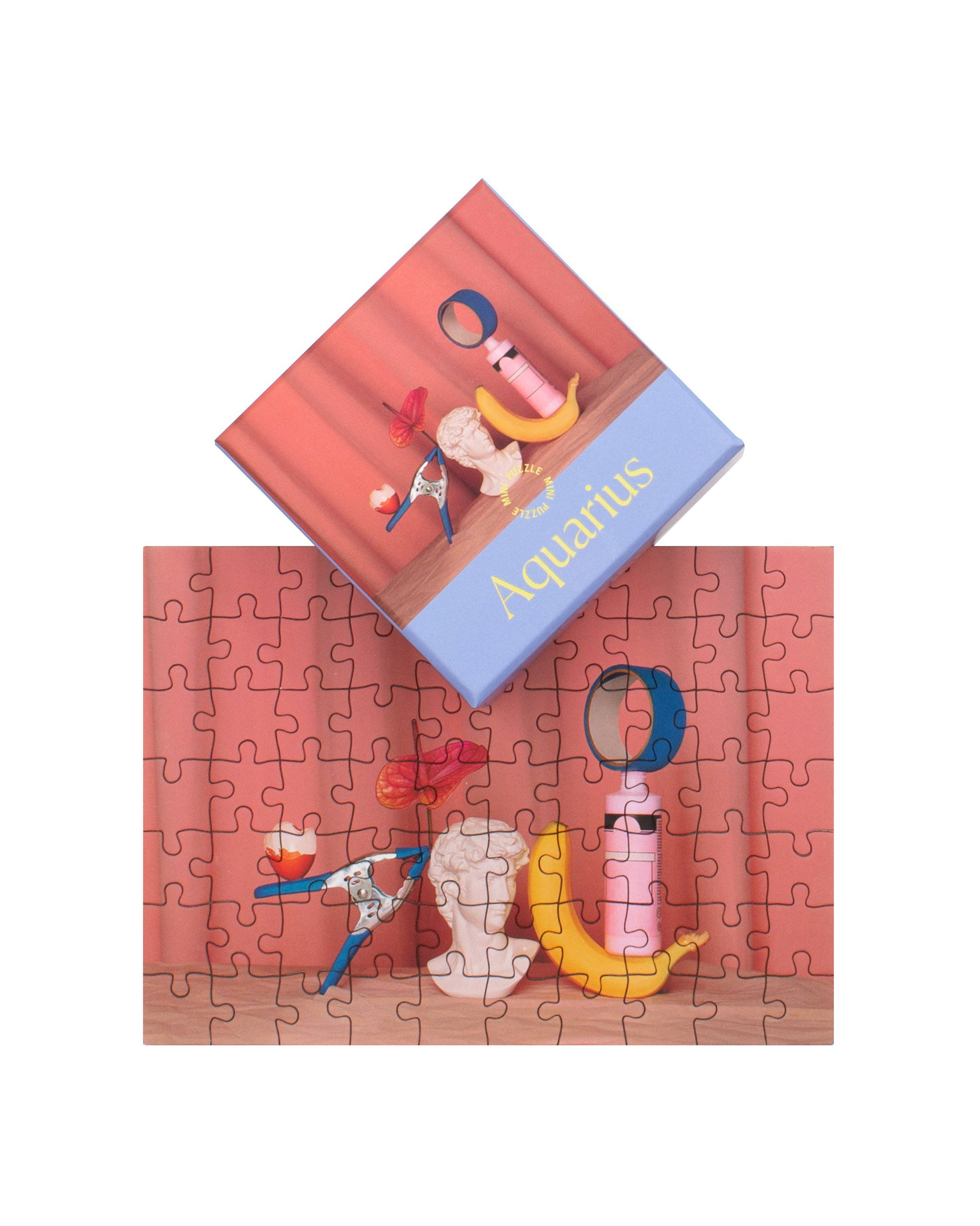 Aquarius Zodiac Mini Puzzle by Piecework Puzzles
