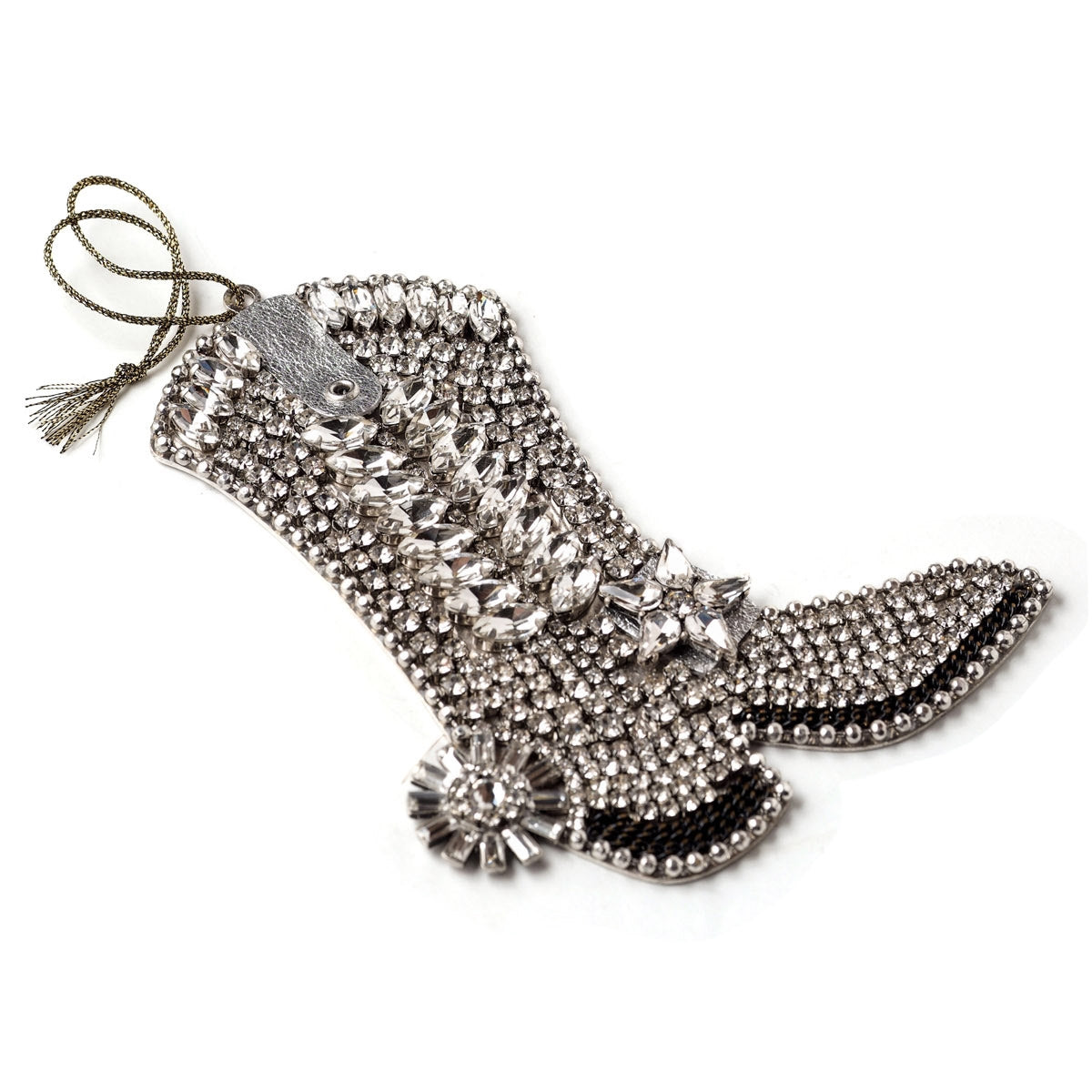 Bejeweled Cowboy Boot Ornament