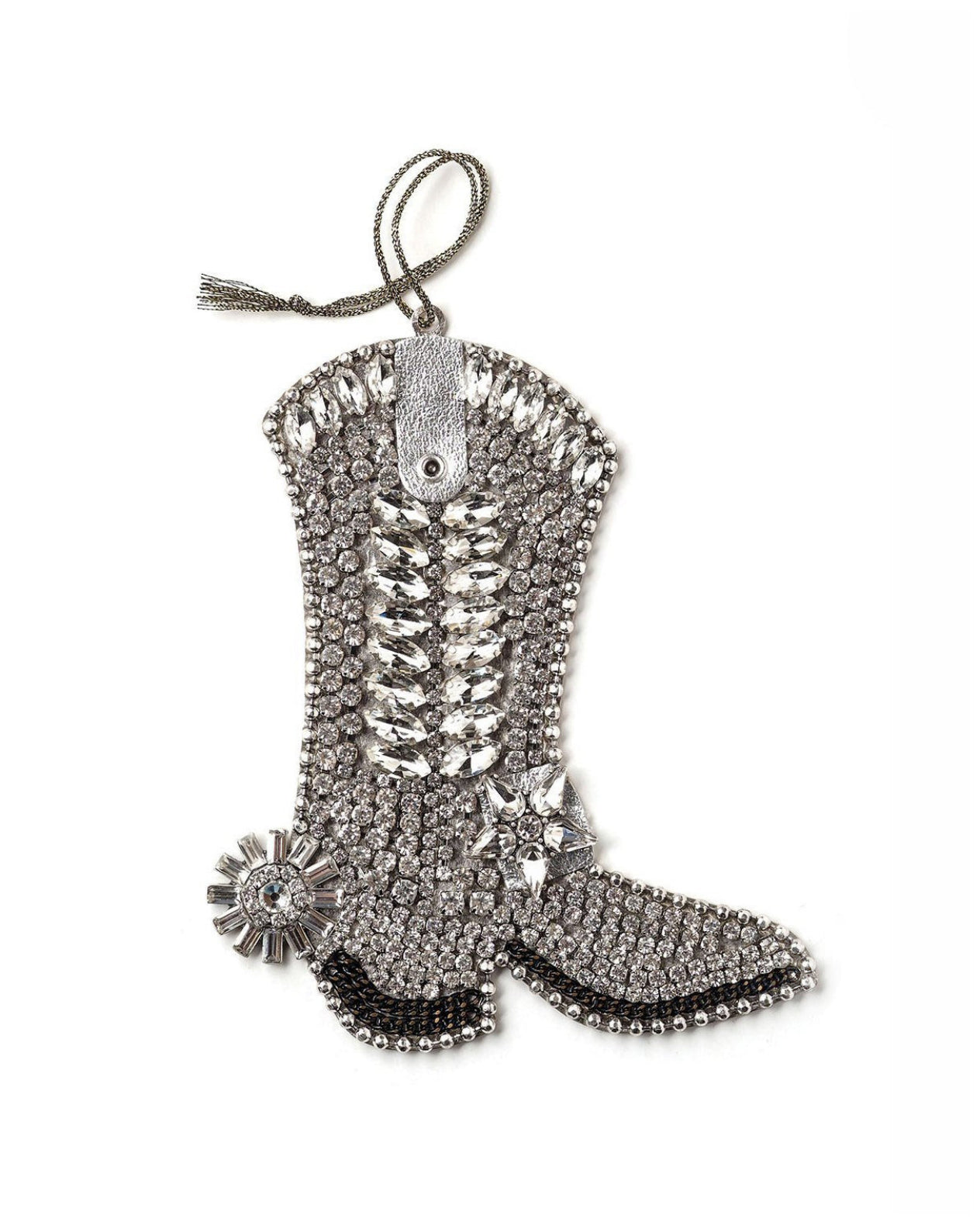 Rhinestone Cowboy Boot Large Ornament