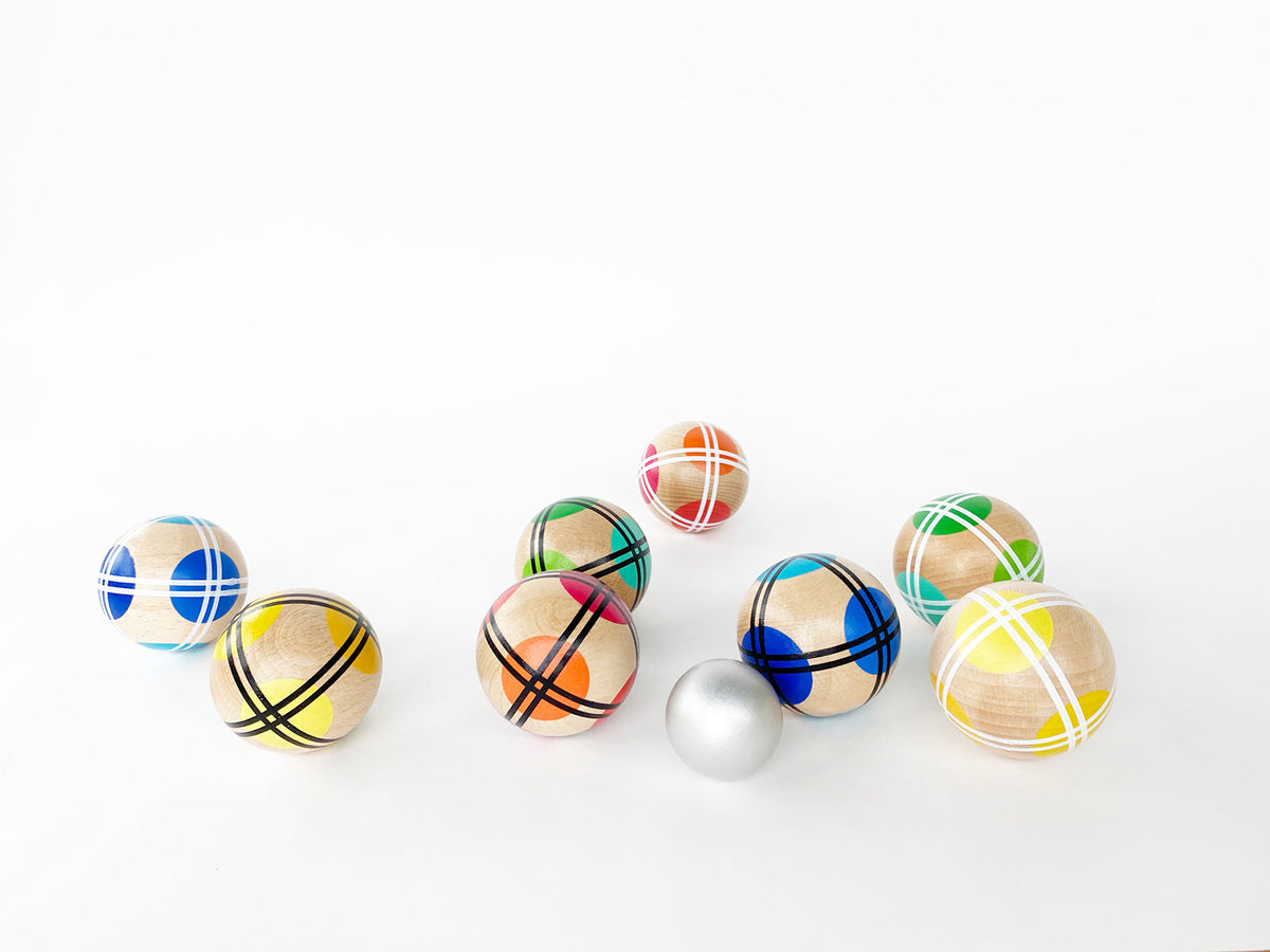 Painted Bocce Set