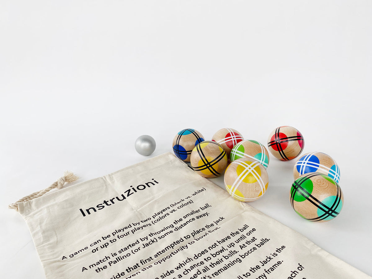 Painted Bocce Set by Fredericks & Mae