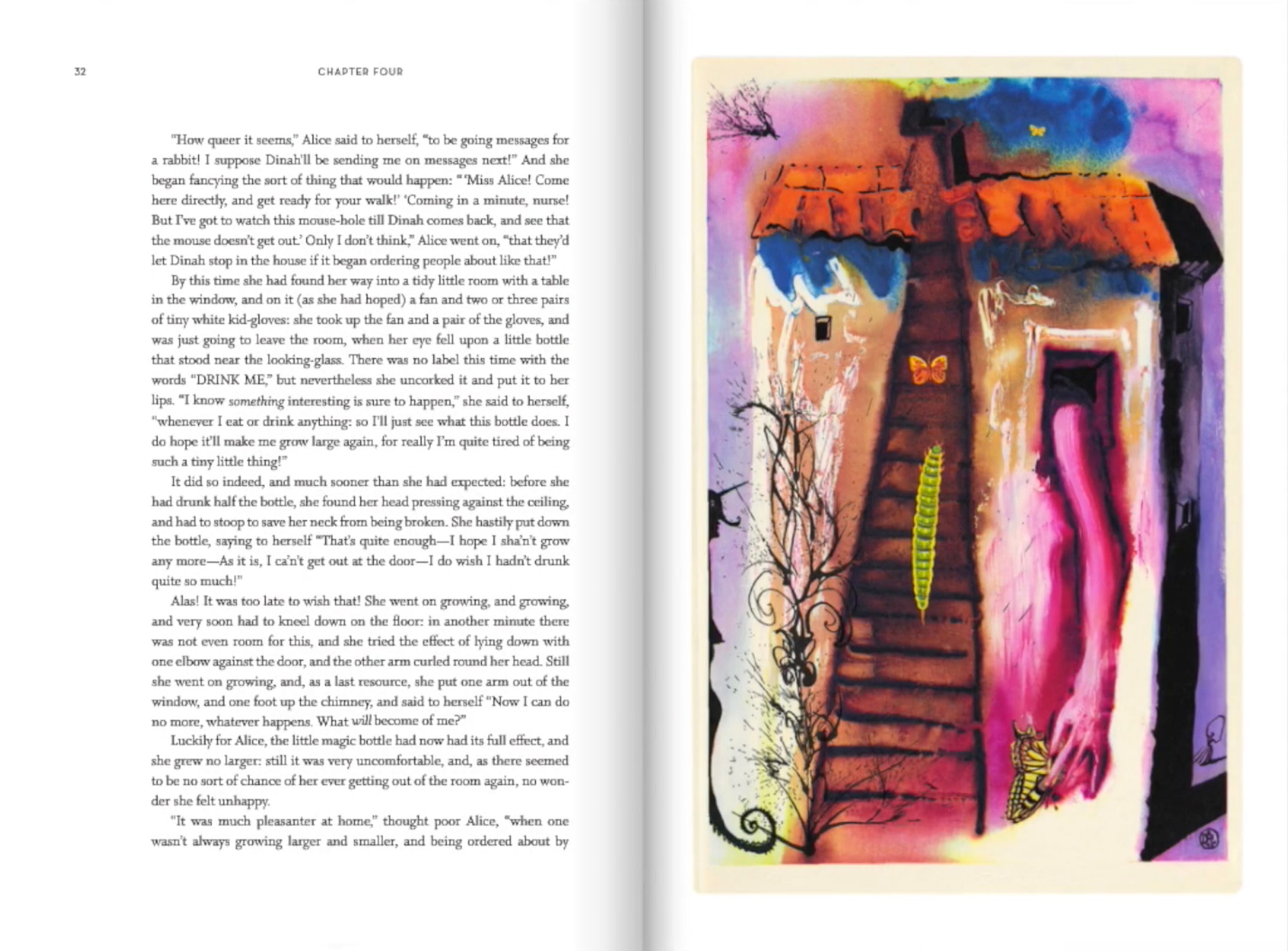 Alice in Wonderland, Illustrated by Salvador Dali - Kiki Wonder