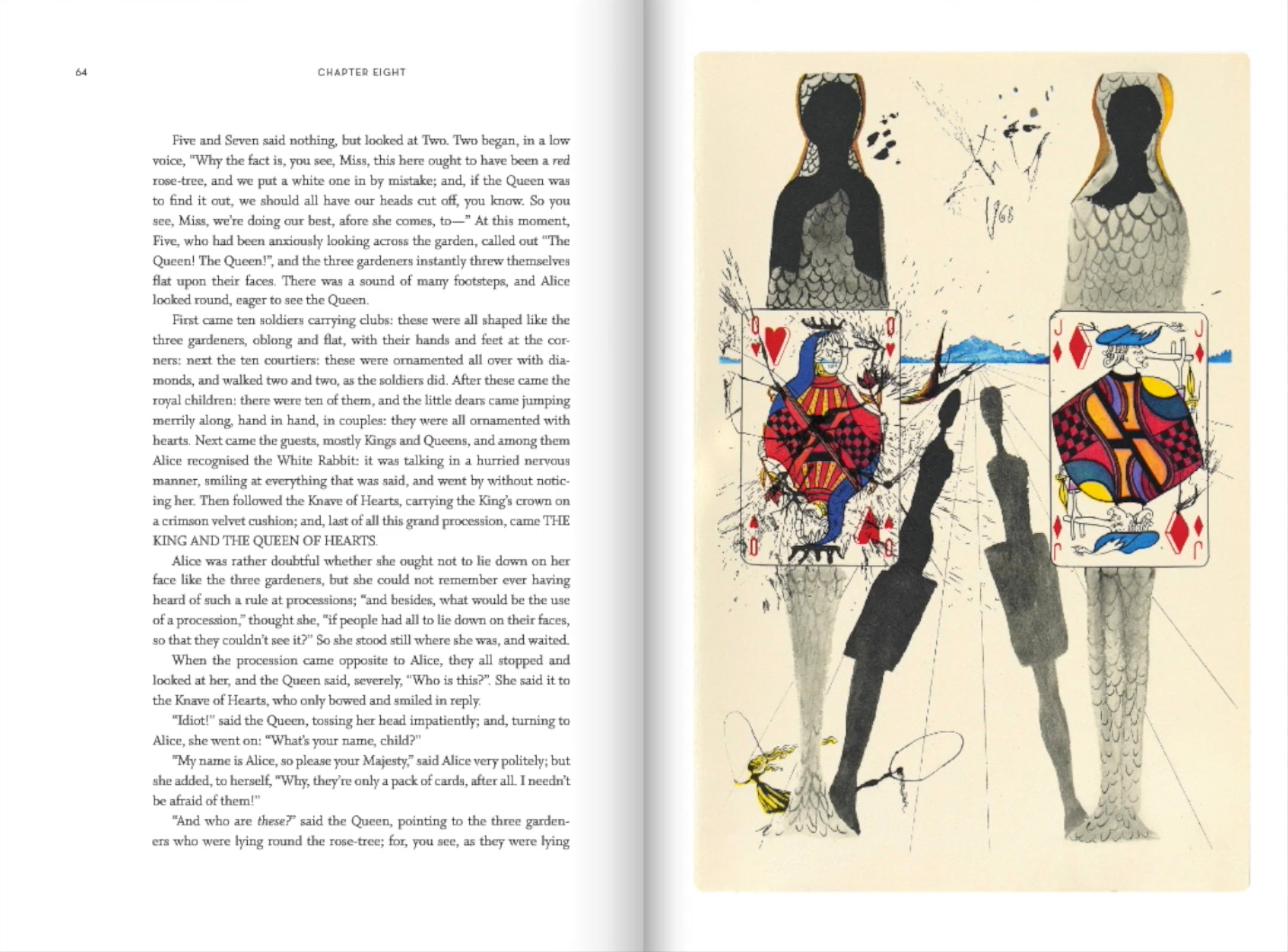 Alice in Wonderland: 150th Anniversary Edition, illustrated by Salvador Dali