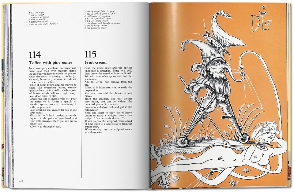 Dalí Cookbook: Les Dîners de Gala
