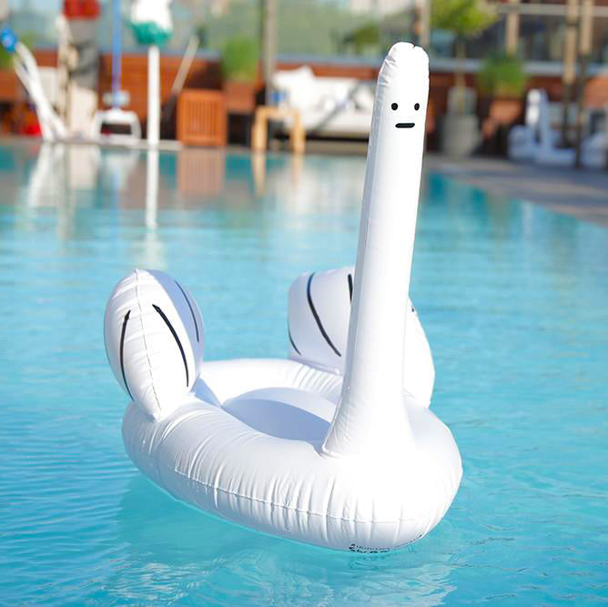 David Shrigley Ridiculous Inflatable Swan-Thing