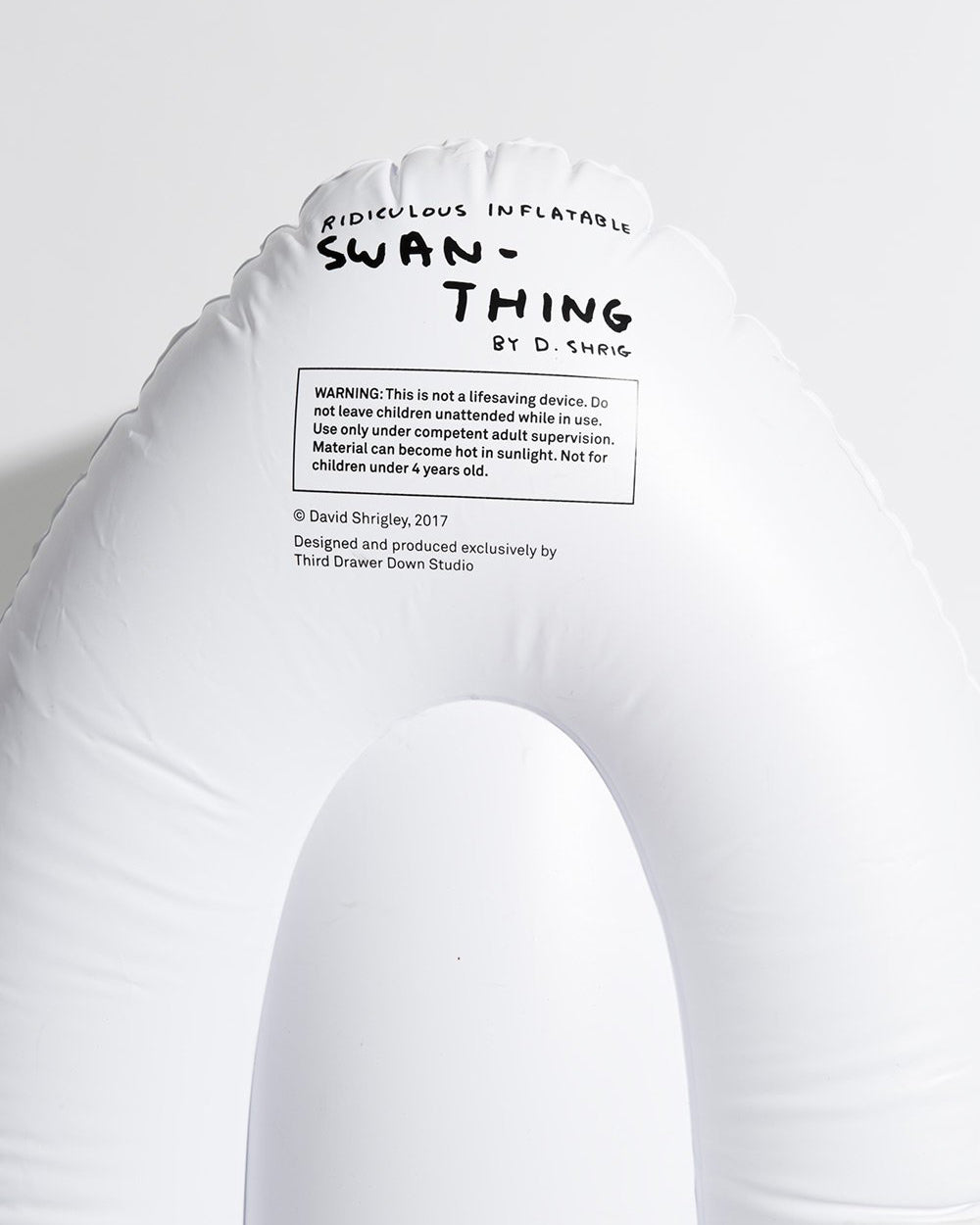 David Shrigley Ridiculous Inflatable Swan-Thing