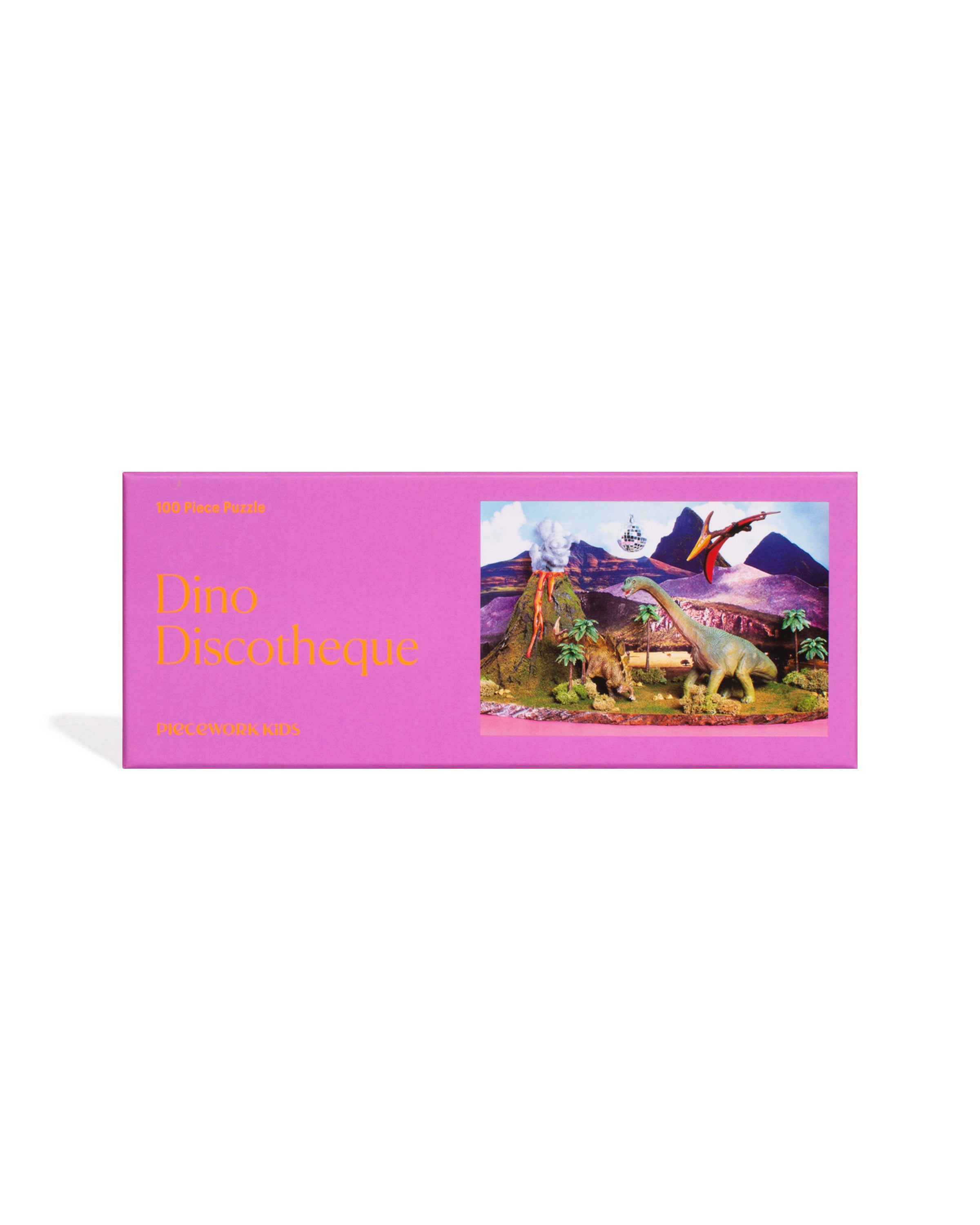 Piecework Dino Discotheque 100-Piece Kids Puzzle