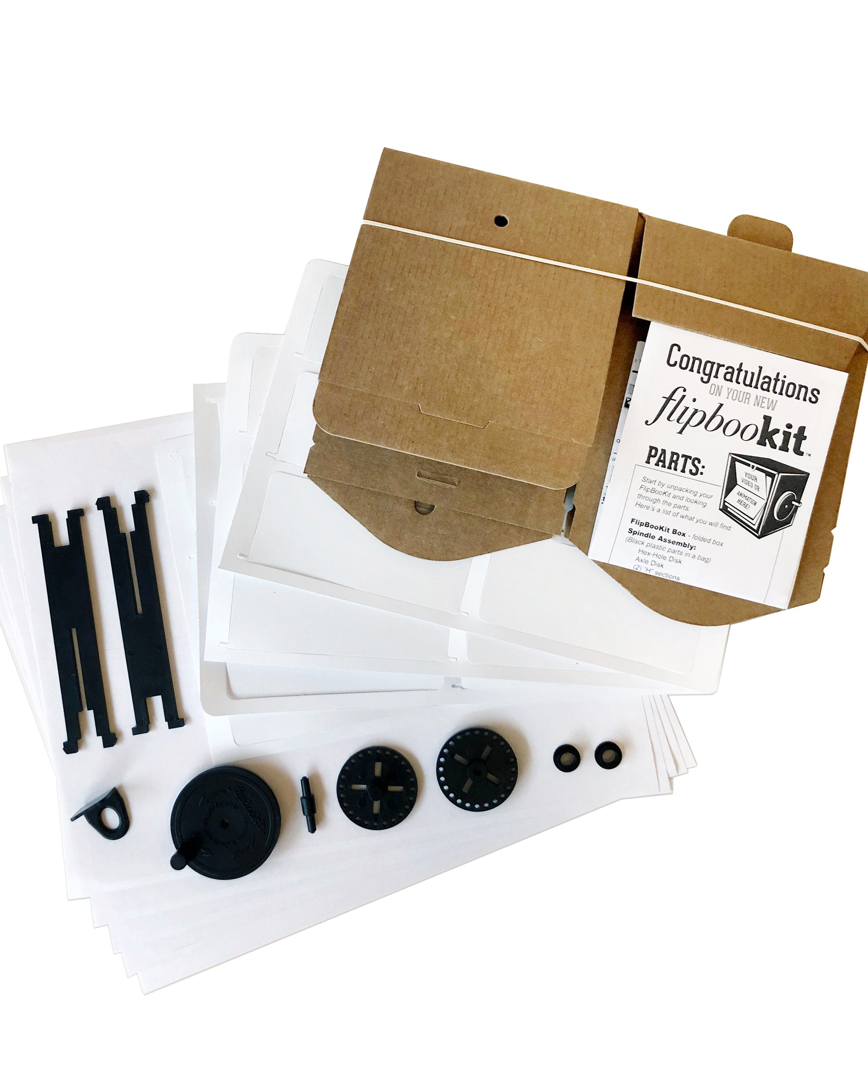 FlipBooKit DIY Movie Machine - Eadweard Muybridge Set