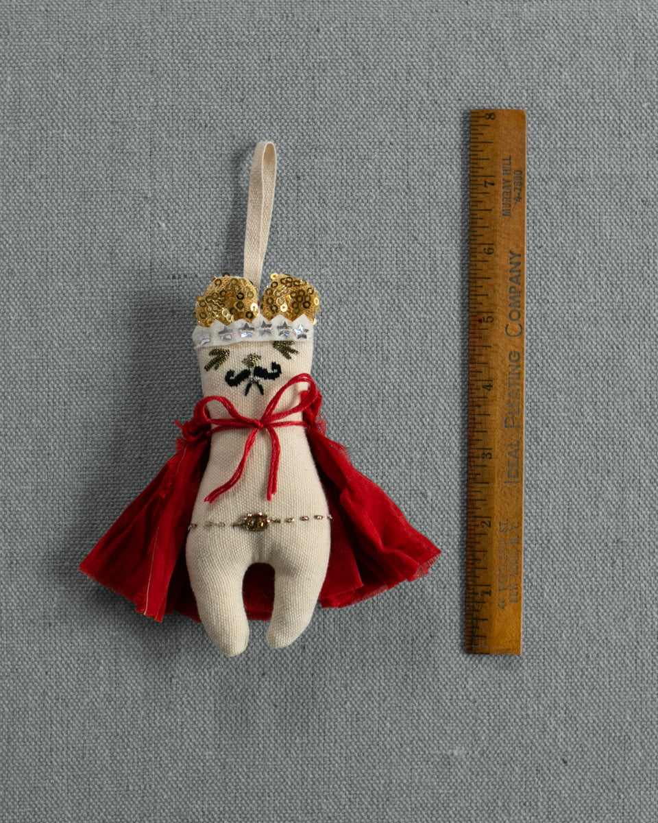 Freddie Mercury Mouse Ornament
