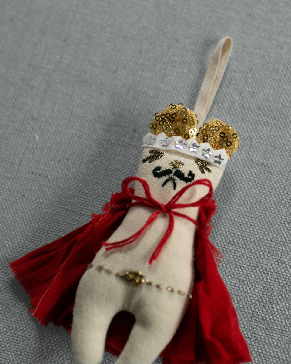 Freddie Mercury Mouse Ornament