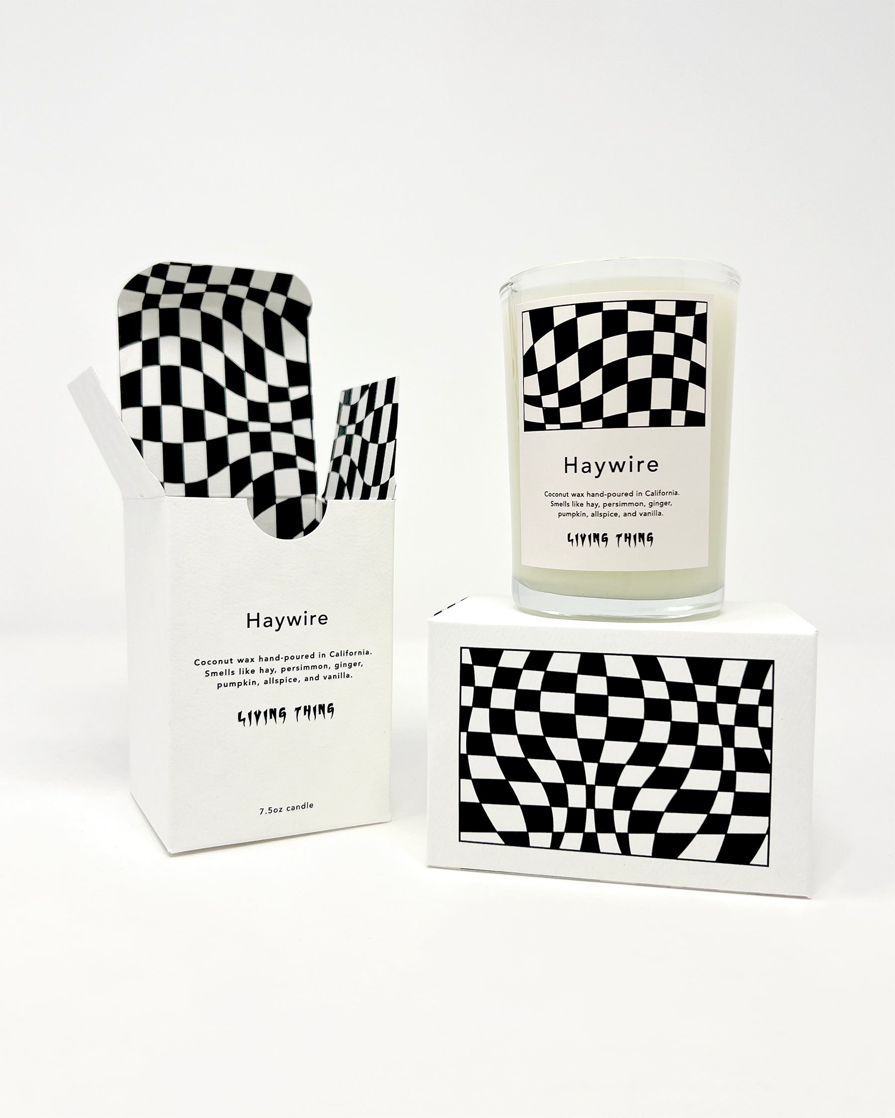 Haywire: Pumpkin Spice + Vanilla Candle