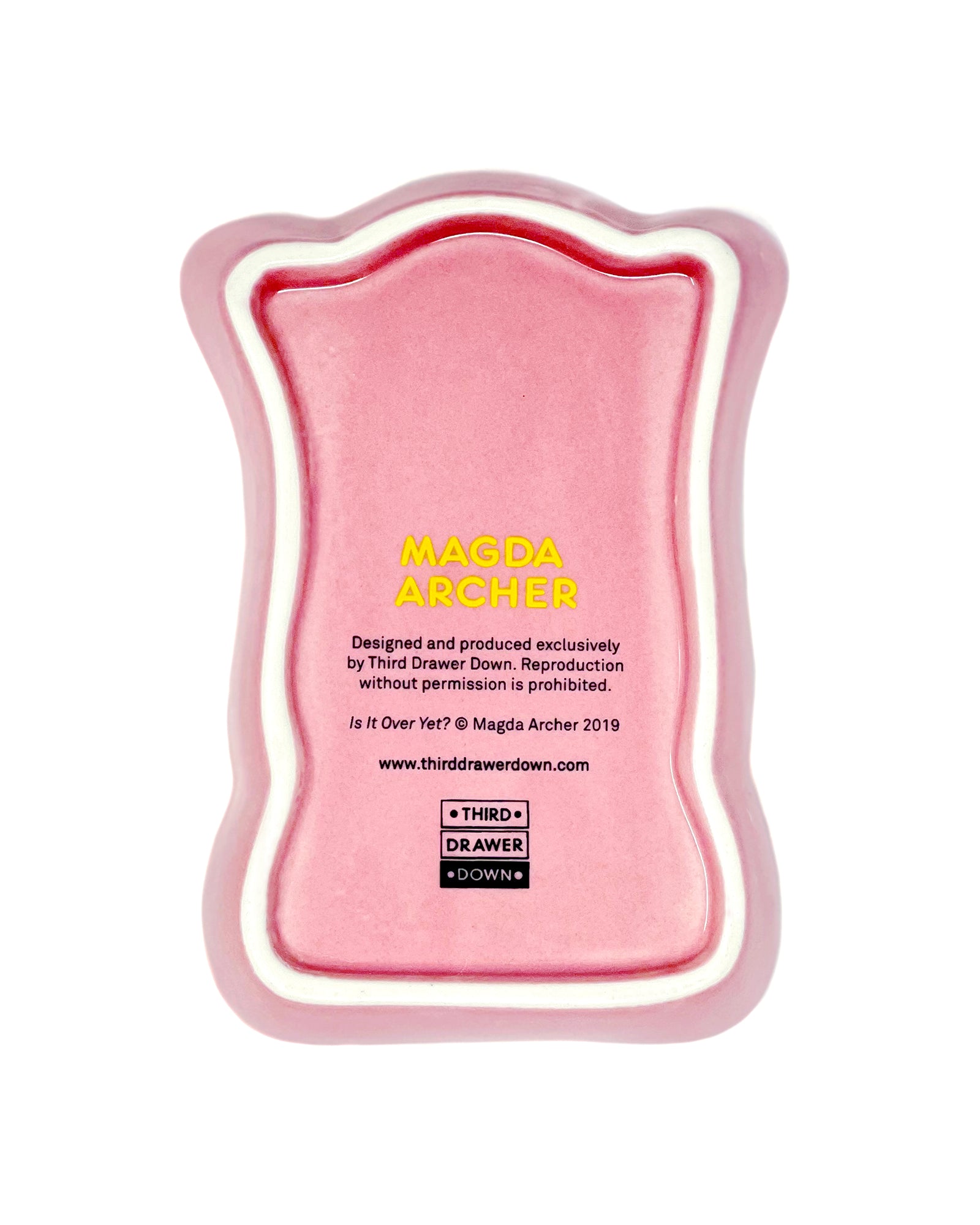 Magda Archer 'Is It Over Yet?' Trinket Tray
