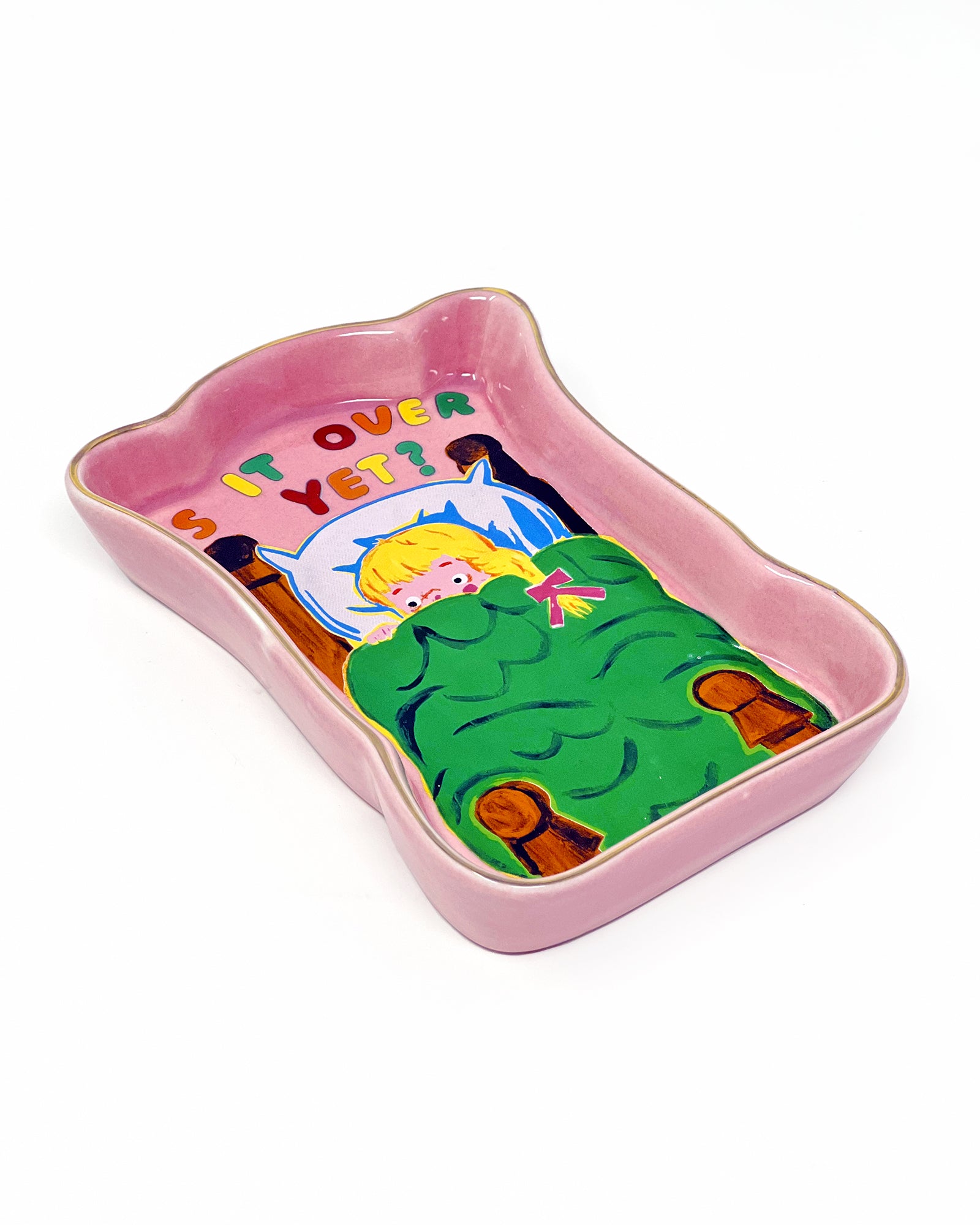 Magda Archer 'Is It Over Yet?' Trinket Tray