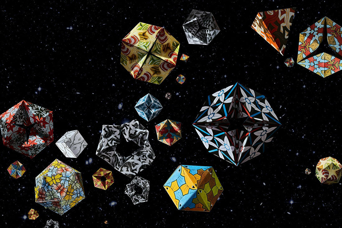 M.C. Escher: Kaleidocycles Book + Kit