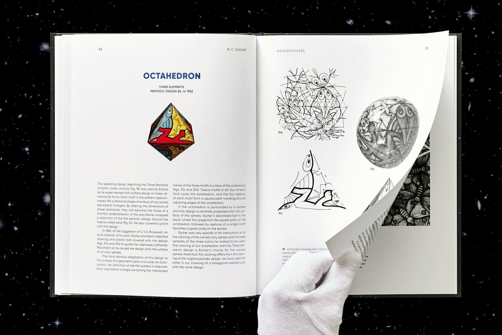 M.C. Escher: Kaleidocycles Book