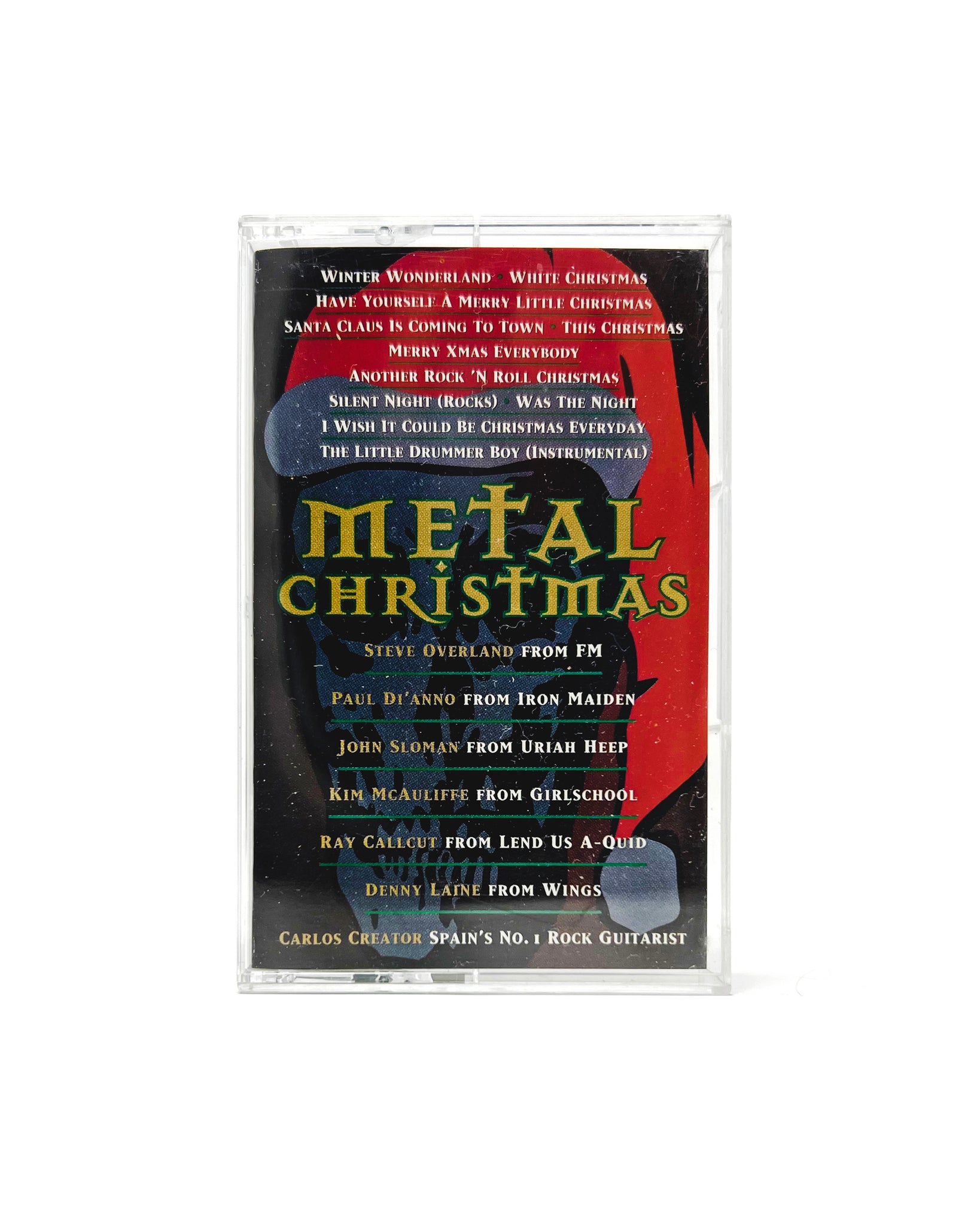 Vintage Holiday Cassette Tape: "Metal Christmas"
