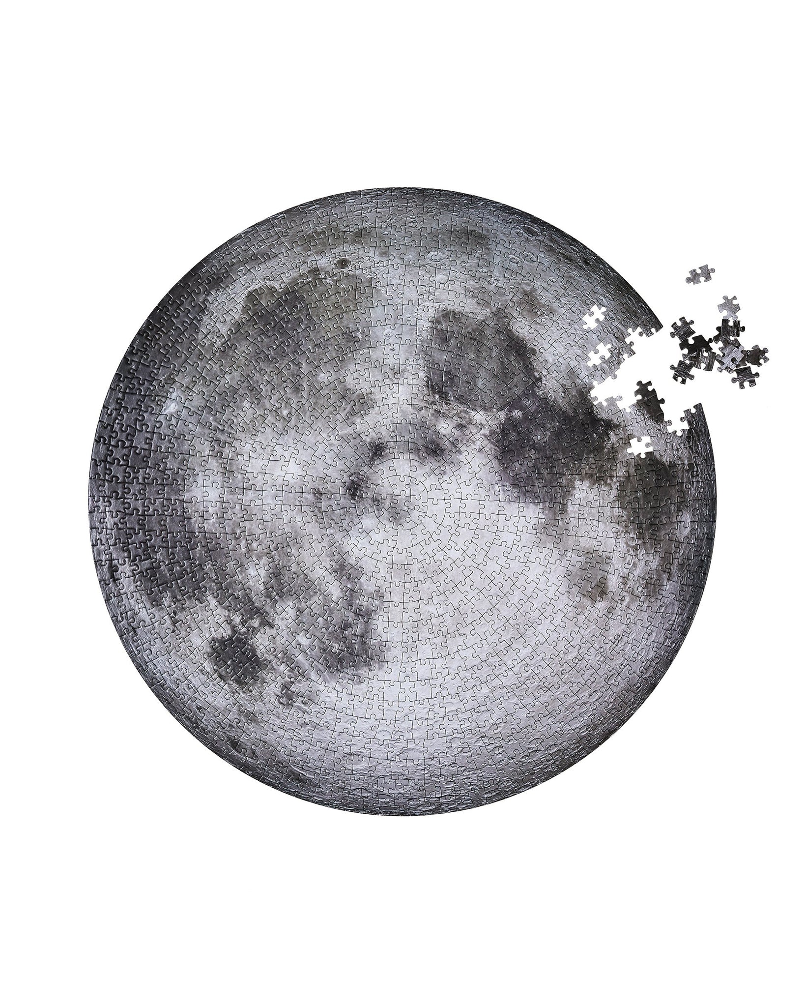 The Moon Round Puzzle by Four Point Puzzles