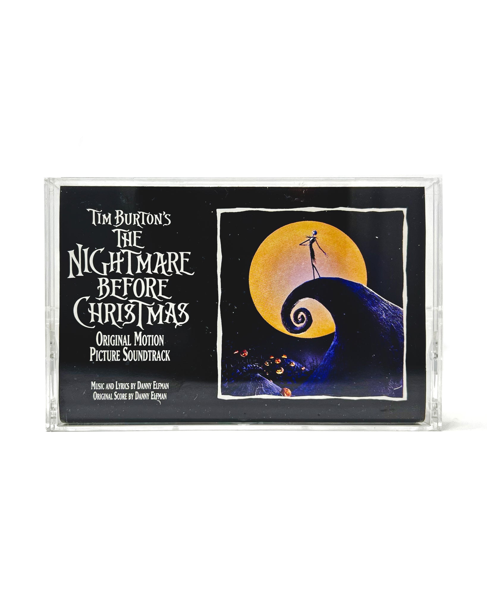 Vintage Holiday Cassette Tape: Tim Burton's "The Nightmare Before Christmas"