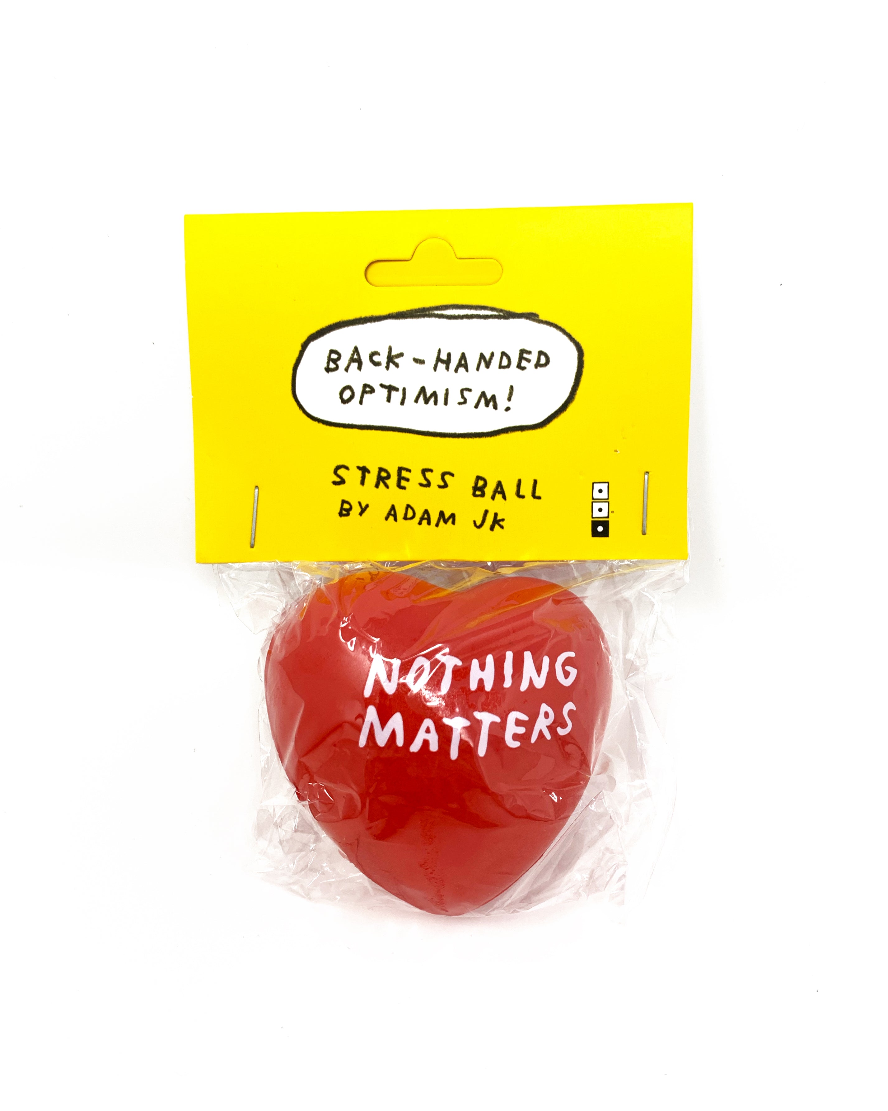 Nothing Matters Stress Toy x Adam JK