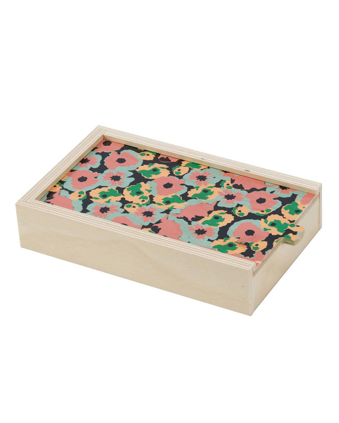 Travel Domino Set in Pink Poppy