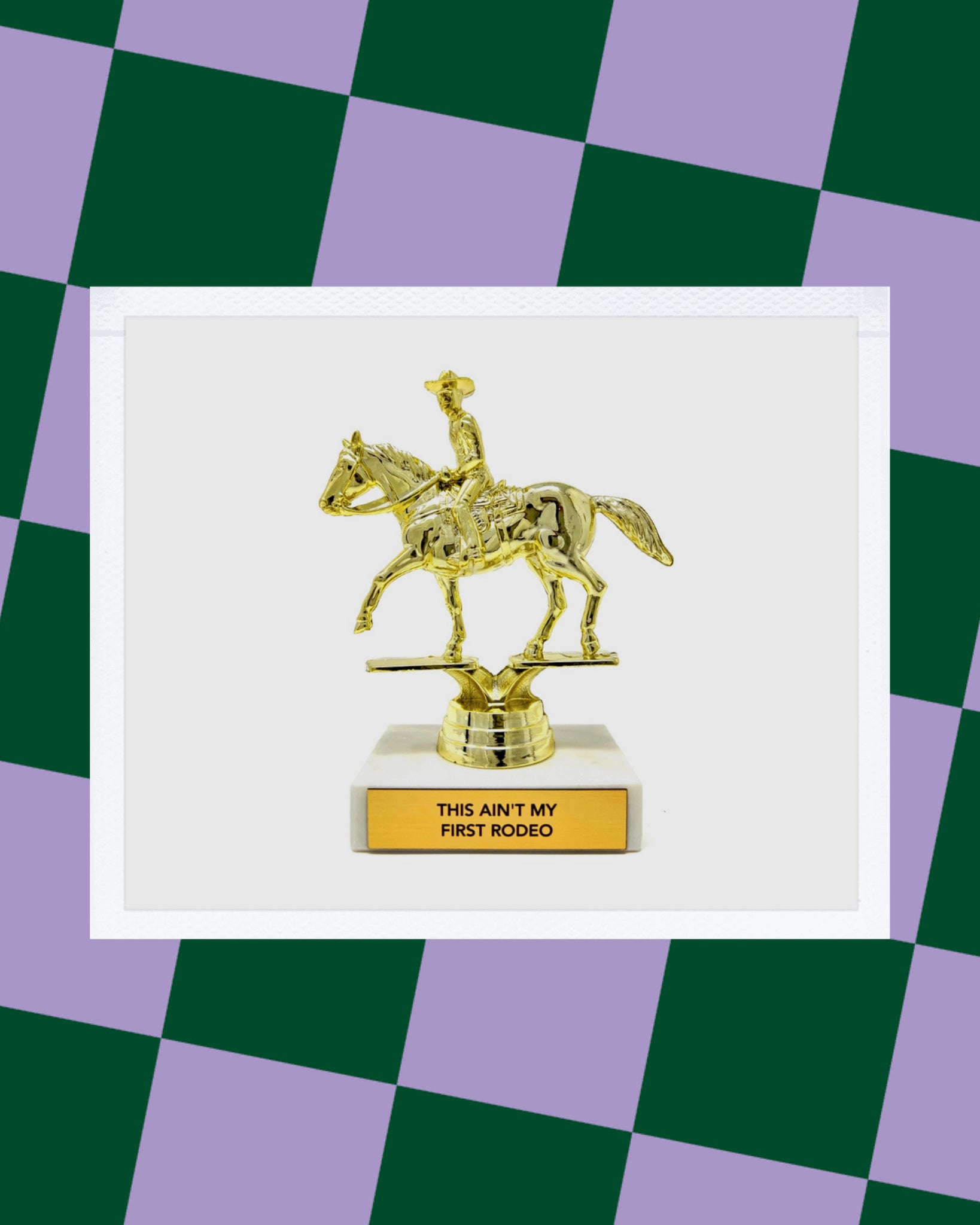 This Ain't My First Rodeo Trophy