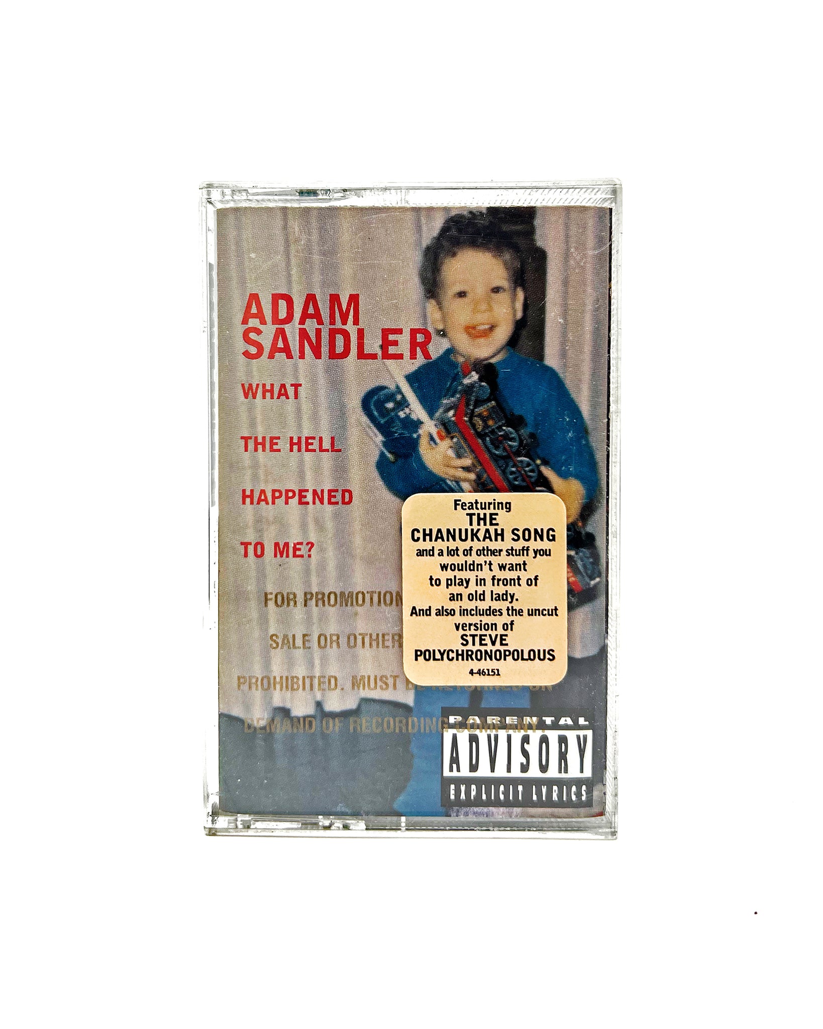 Vintage Holiday Cassette Tape: Adam Sandler "Chanukah Song"