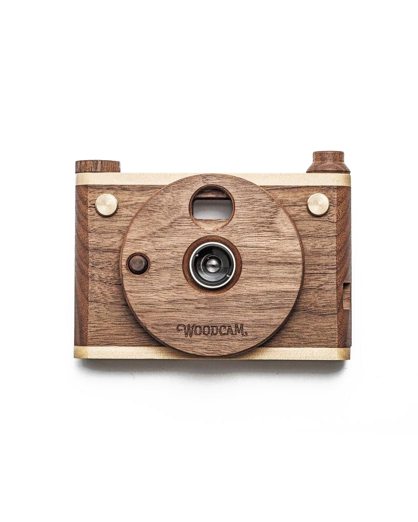 Single-Lense Wooden Digital Camera-Vintage 8MP
