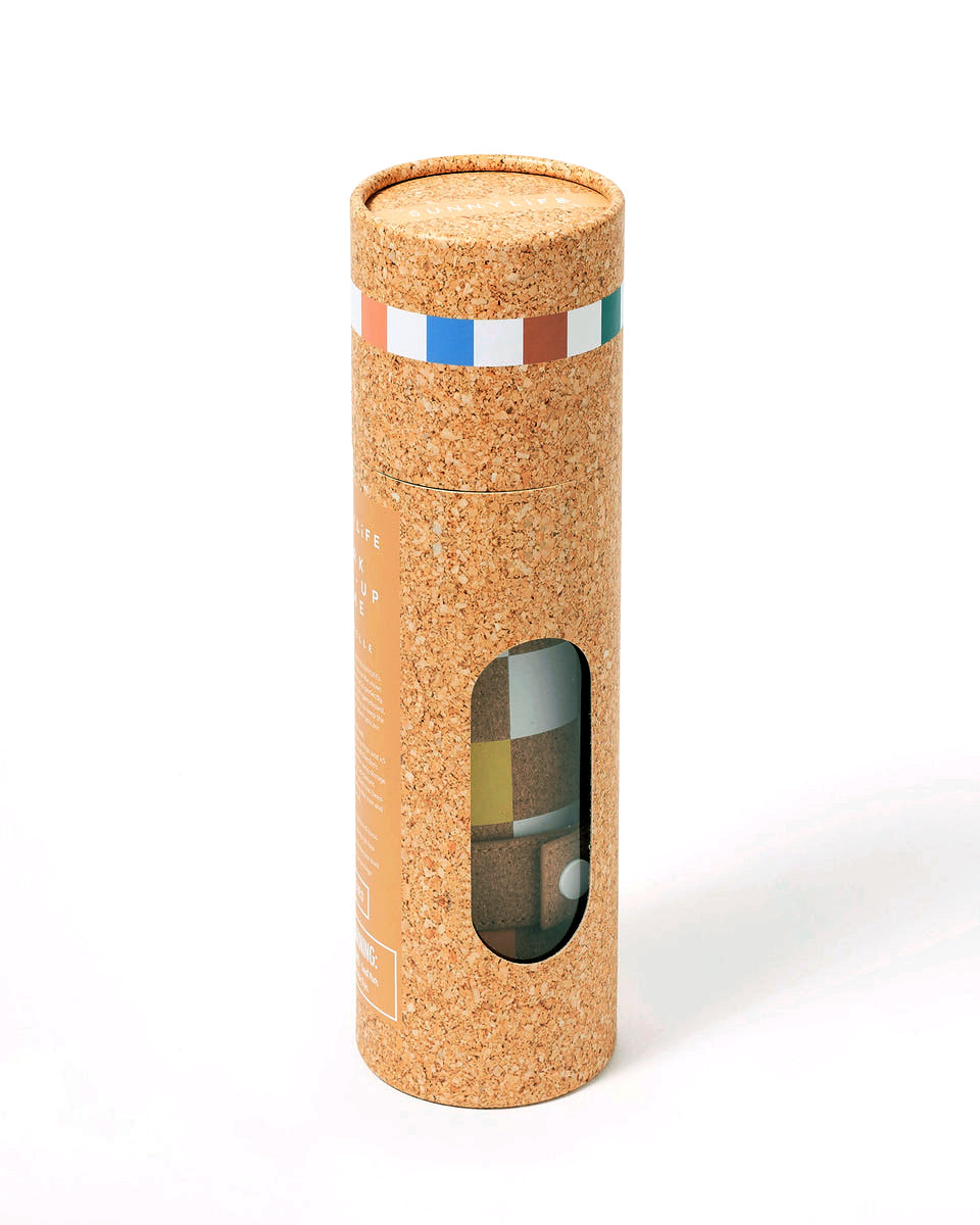 Cork Roll-Up Travel Game Set