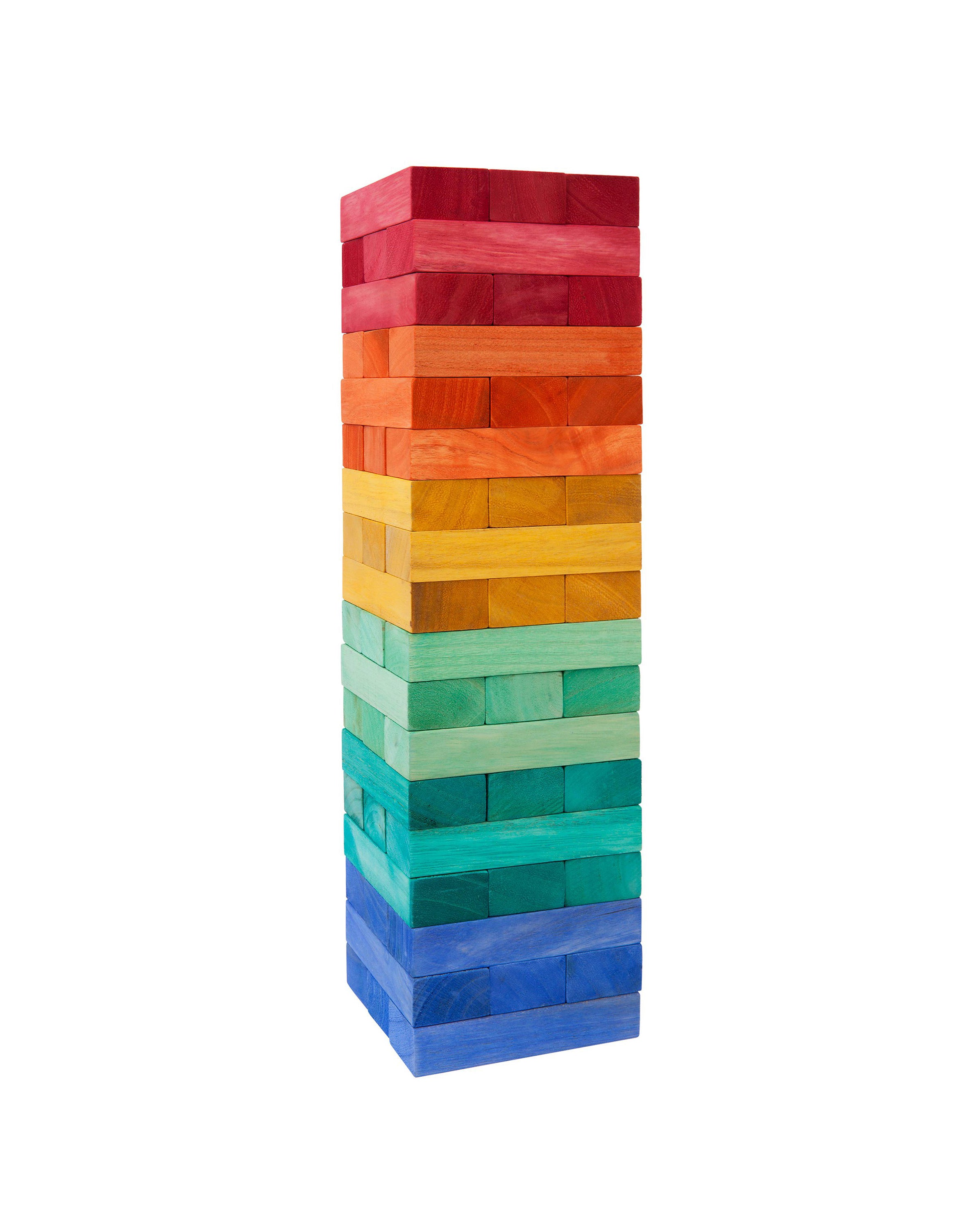 Sunnylife Rainbow Giant Jumbling Tower