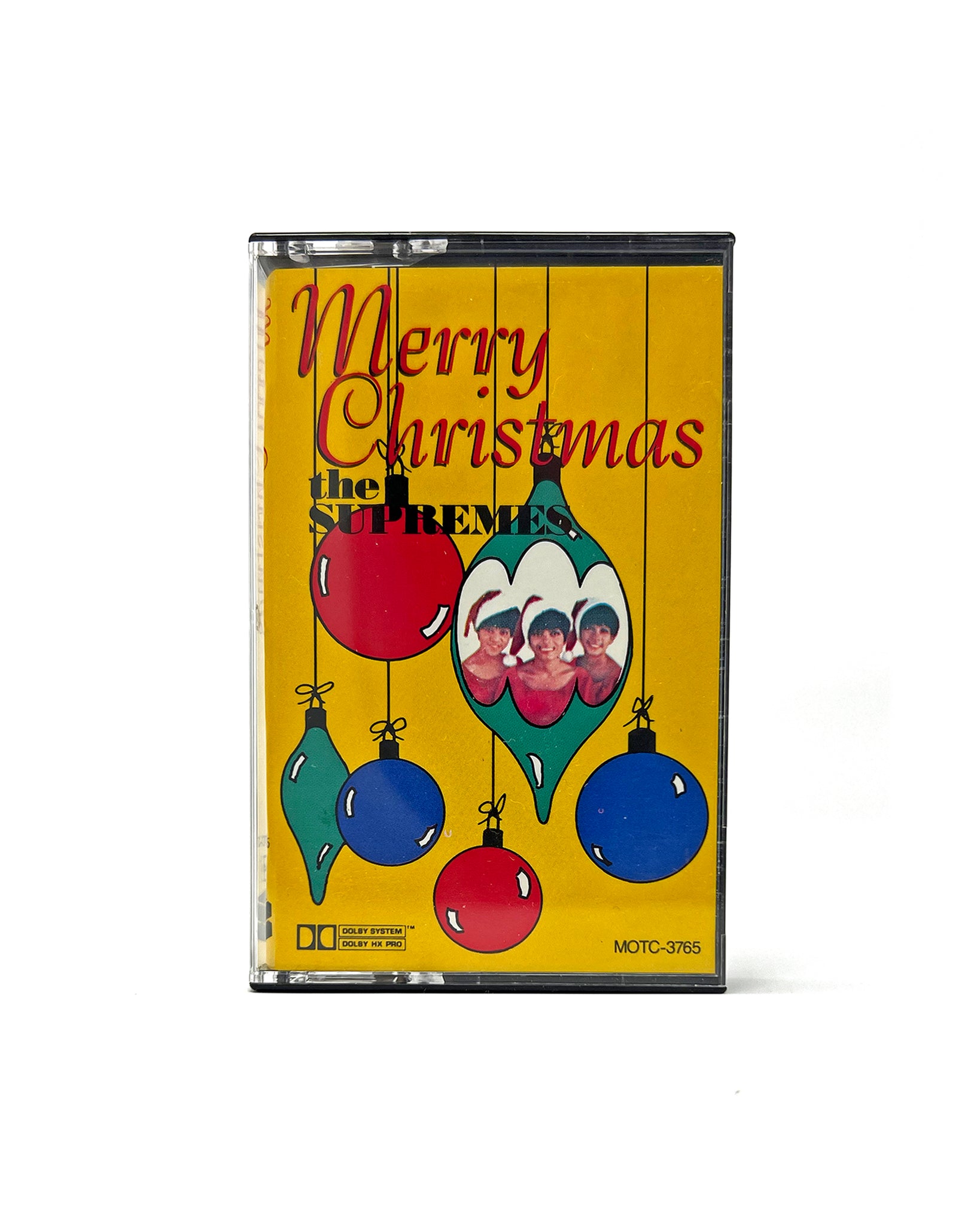 Vintage Holiday Cassette Tape: "Merry Christmas" - Supremes