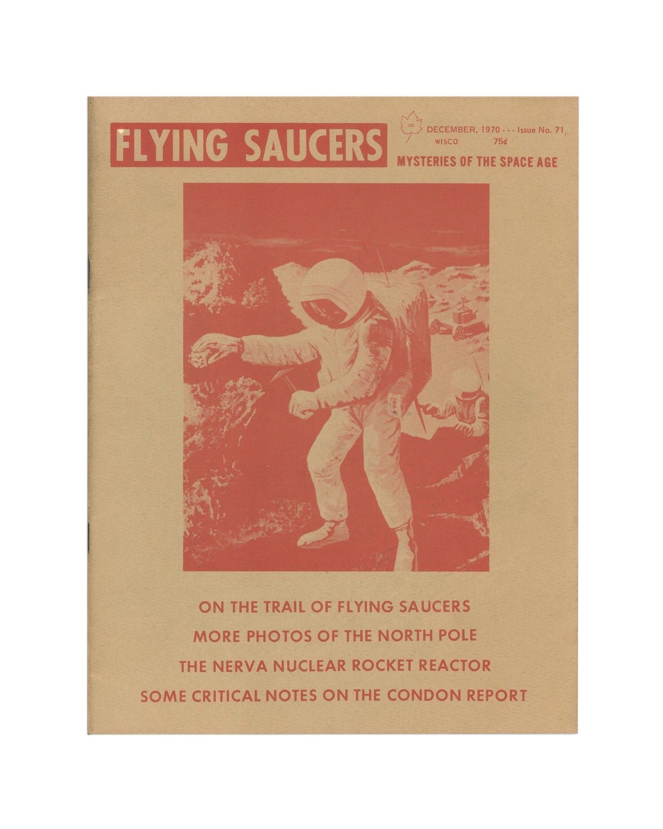 Vintage Flying Saucers Issue No. 71: Mysteries of the Space Age