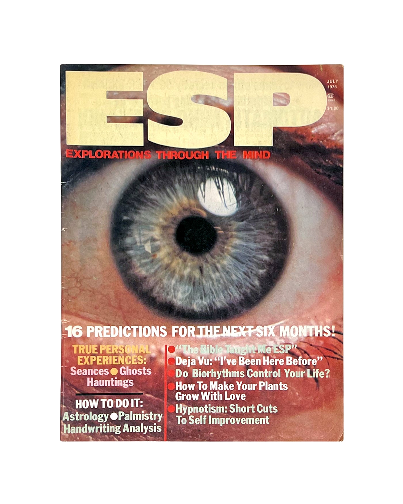 Vintage 'ESP: Explorations of the Mind Magazine' 1976