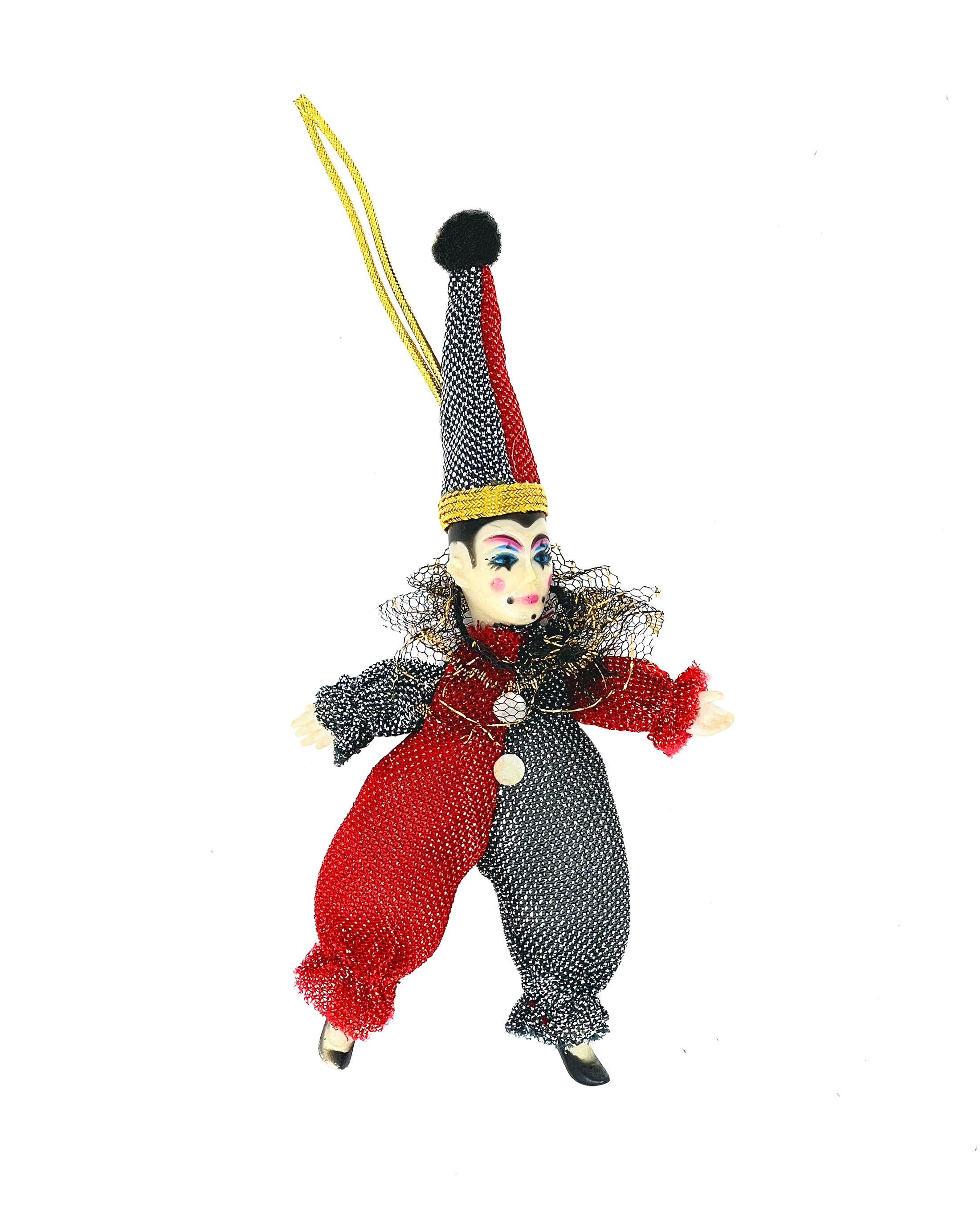 Vintage Jester Ornaments - 1980s