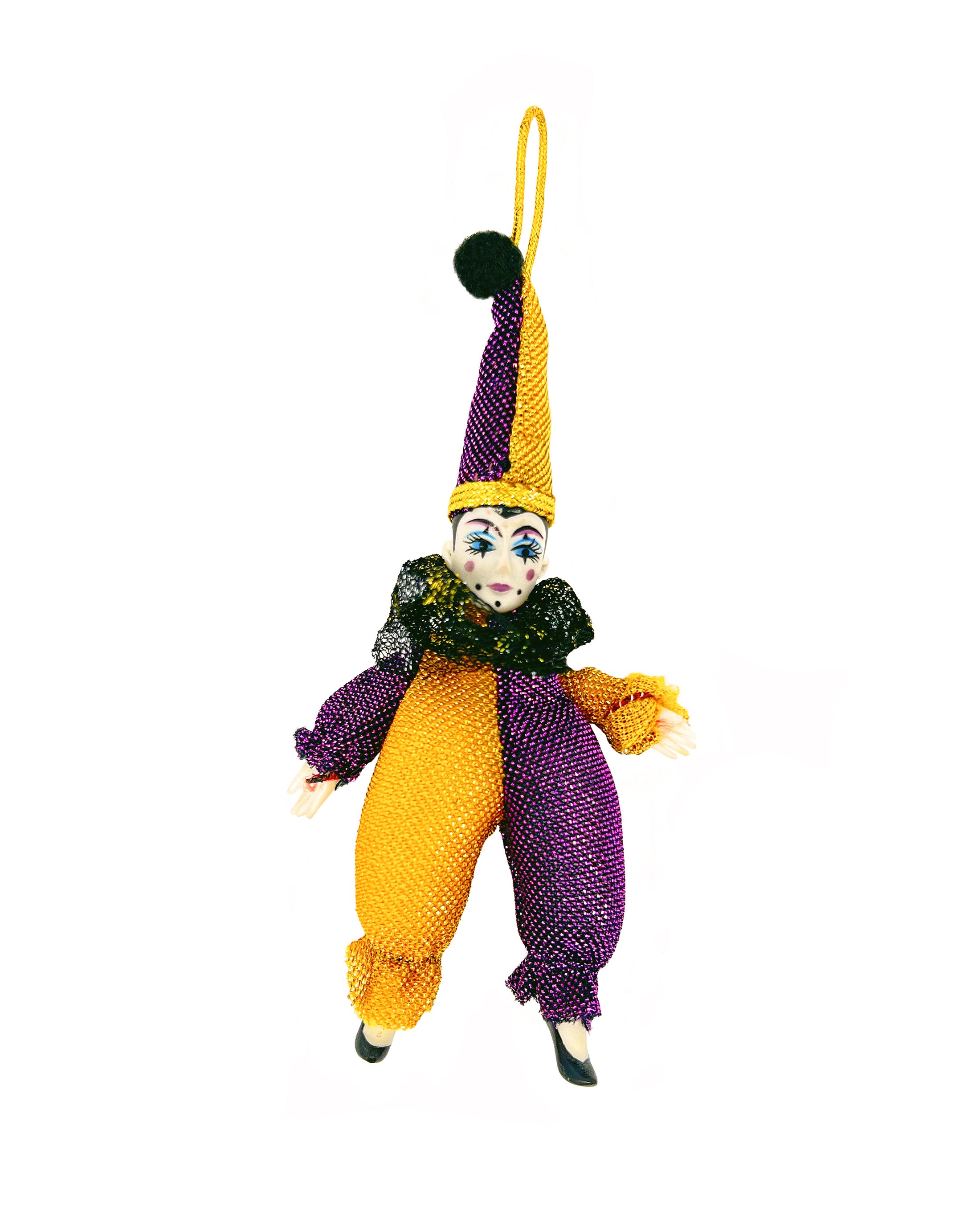 Vintage Jester Ornaments - 1980s