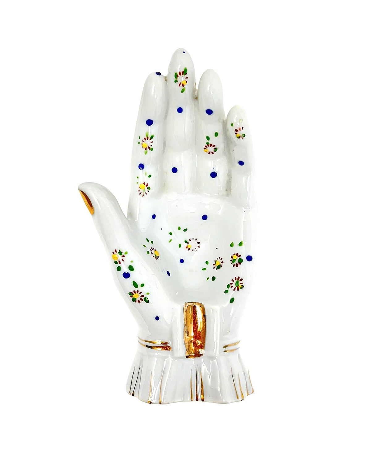 Vintage Porcelain Hand Trinket Dish